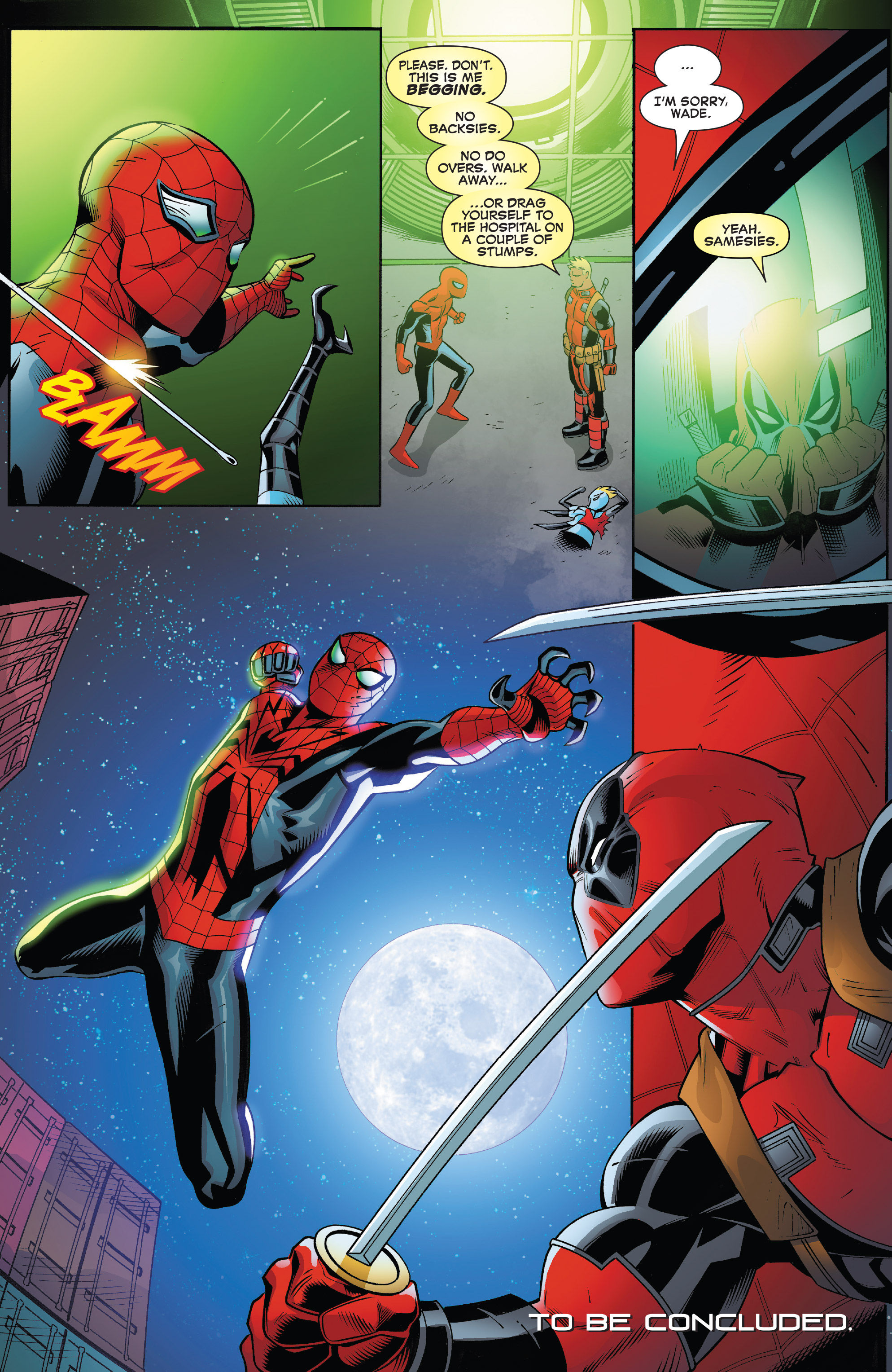 Wallpaper #3GhyHJMBSpphPi3-MCIA376 Spider Mandeadpool 2016 Chapter 17 Page 19