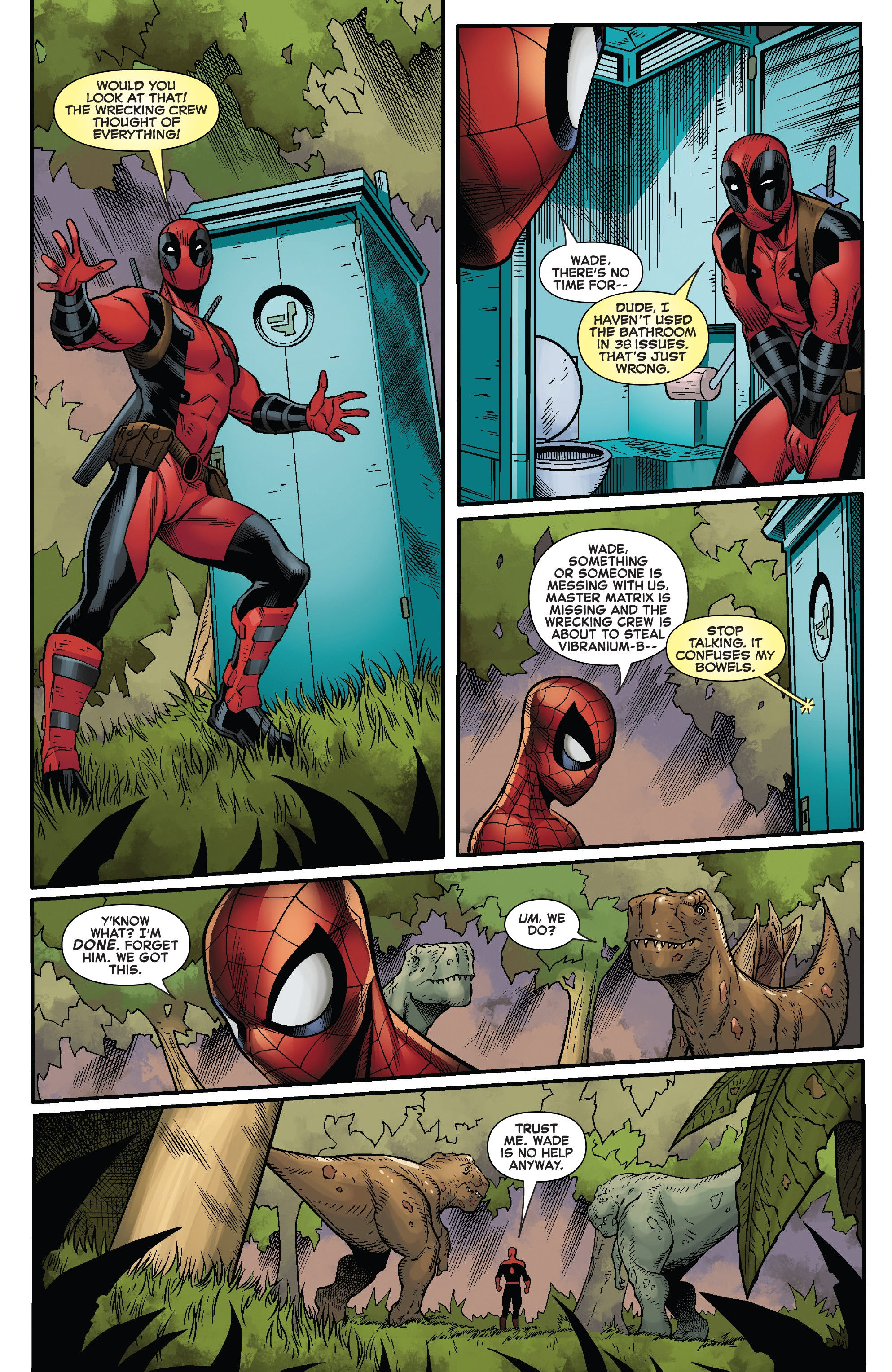 Wallpaper #3GhyHJMBSpphPi3-MCIA273 Spider Mandeadpool 2016 Chapter 39 Page 8