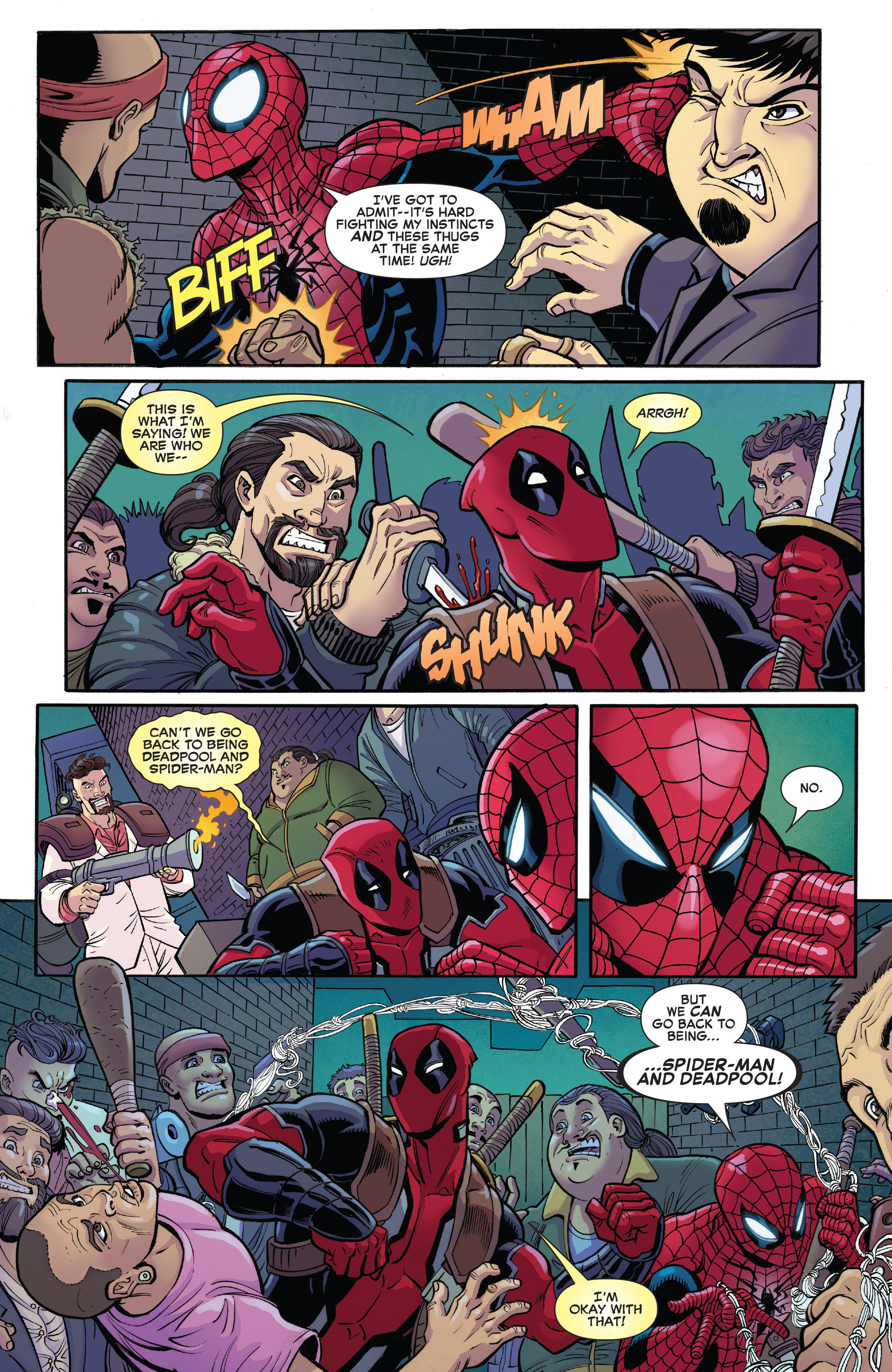 Wallpaper #3GhyHJMBSpphPi3-MCIA212 Spider Mandeadpool 2016 Chapter 20 Page 6