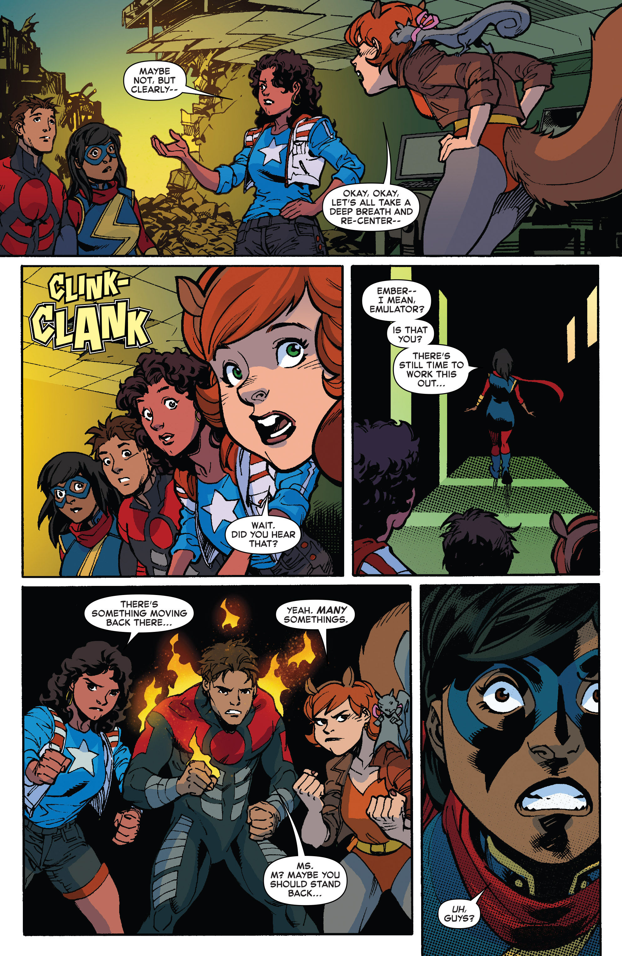 Wallpaper #X_TCOZMBKFX8bn3r0Hd7228 Marvel Rising Squirrel Girlms Marvel 2018 Chapter 1 Page 2