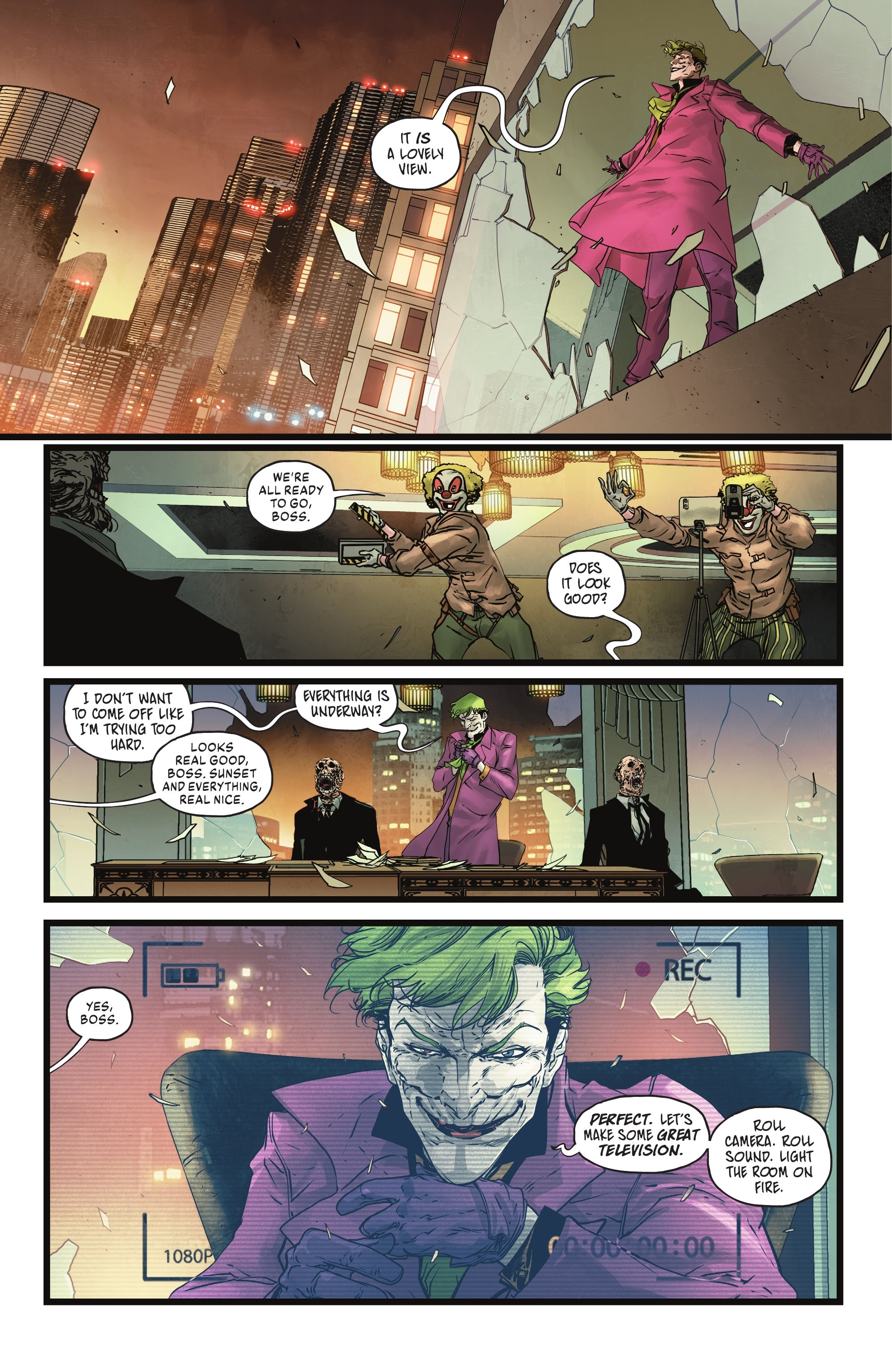 Wallpaper #rGjeF5MBSpphPi3-xxDo93 The Joker the Man Who Stopped Laughing 2022 Chapter 1 Page 1