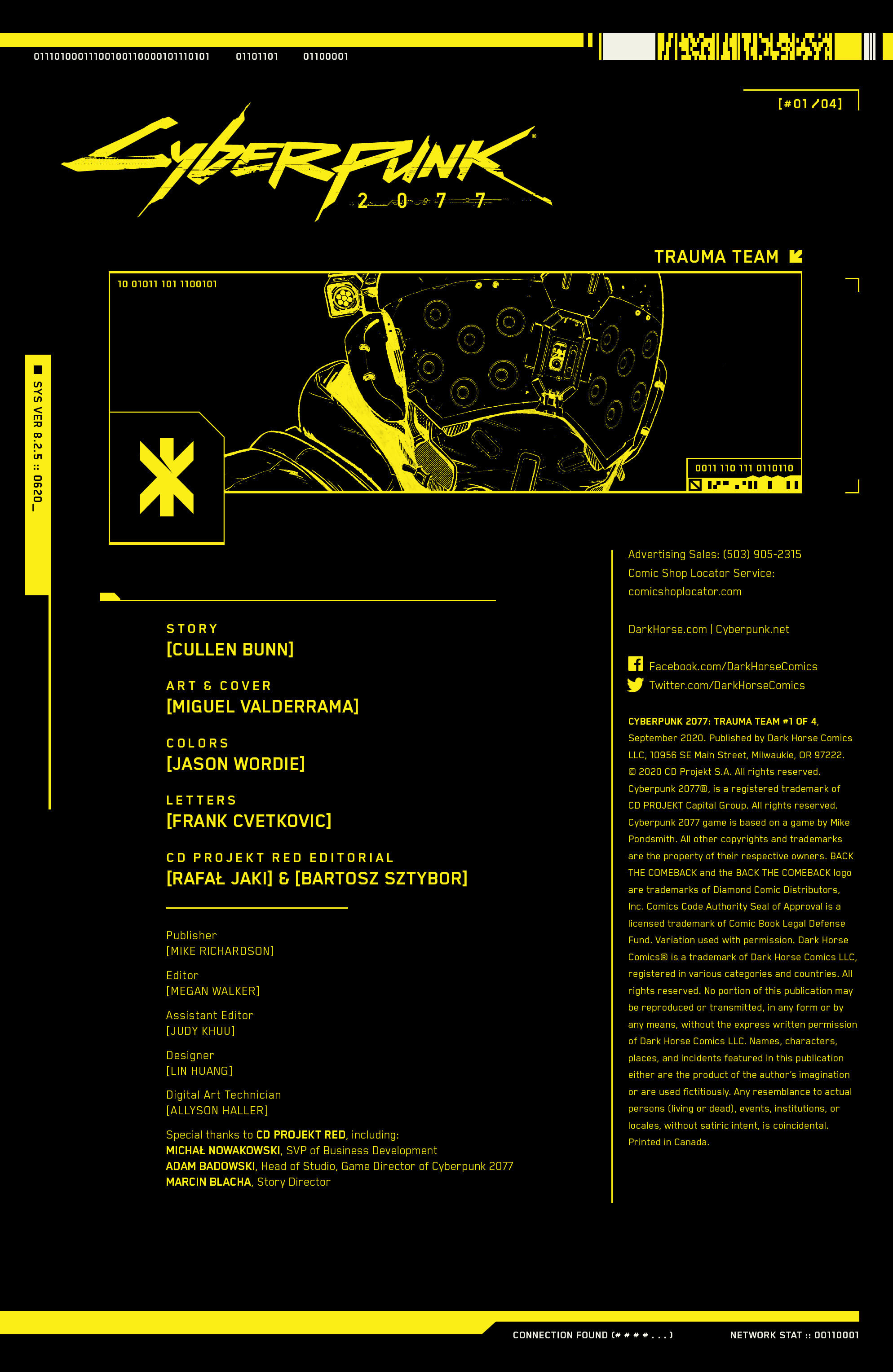 Wallpaper #8mgmJJMBSpphPi3-pjcV172 Cyberpunk 2077 Trauma Team 2020 Chapter 1 Page 2