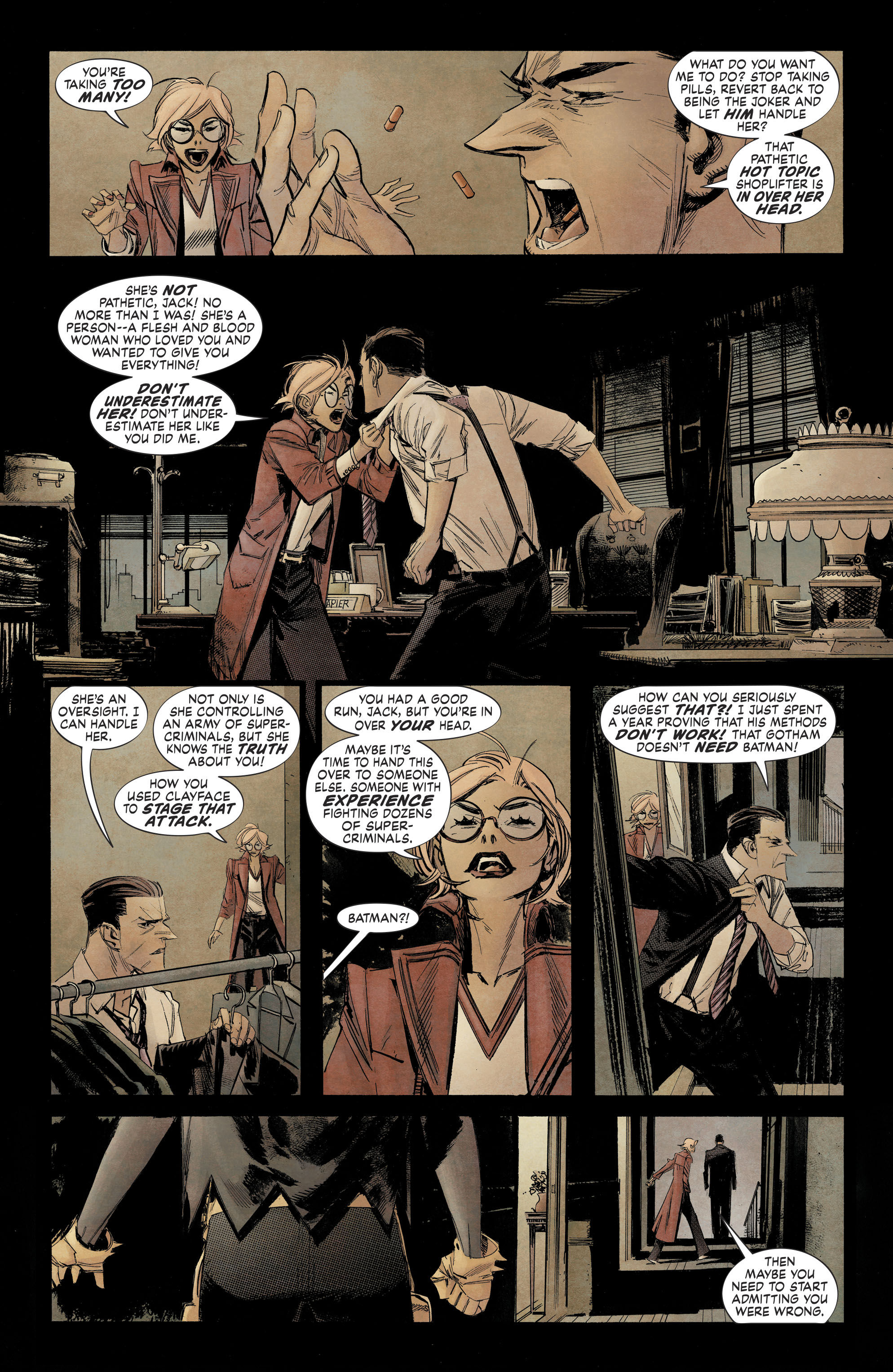 Wallpaper #zWdqCZMBSpphPi3-2s_N441 Batman White Knight 2017 Chapter 6 Page 22