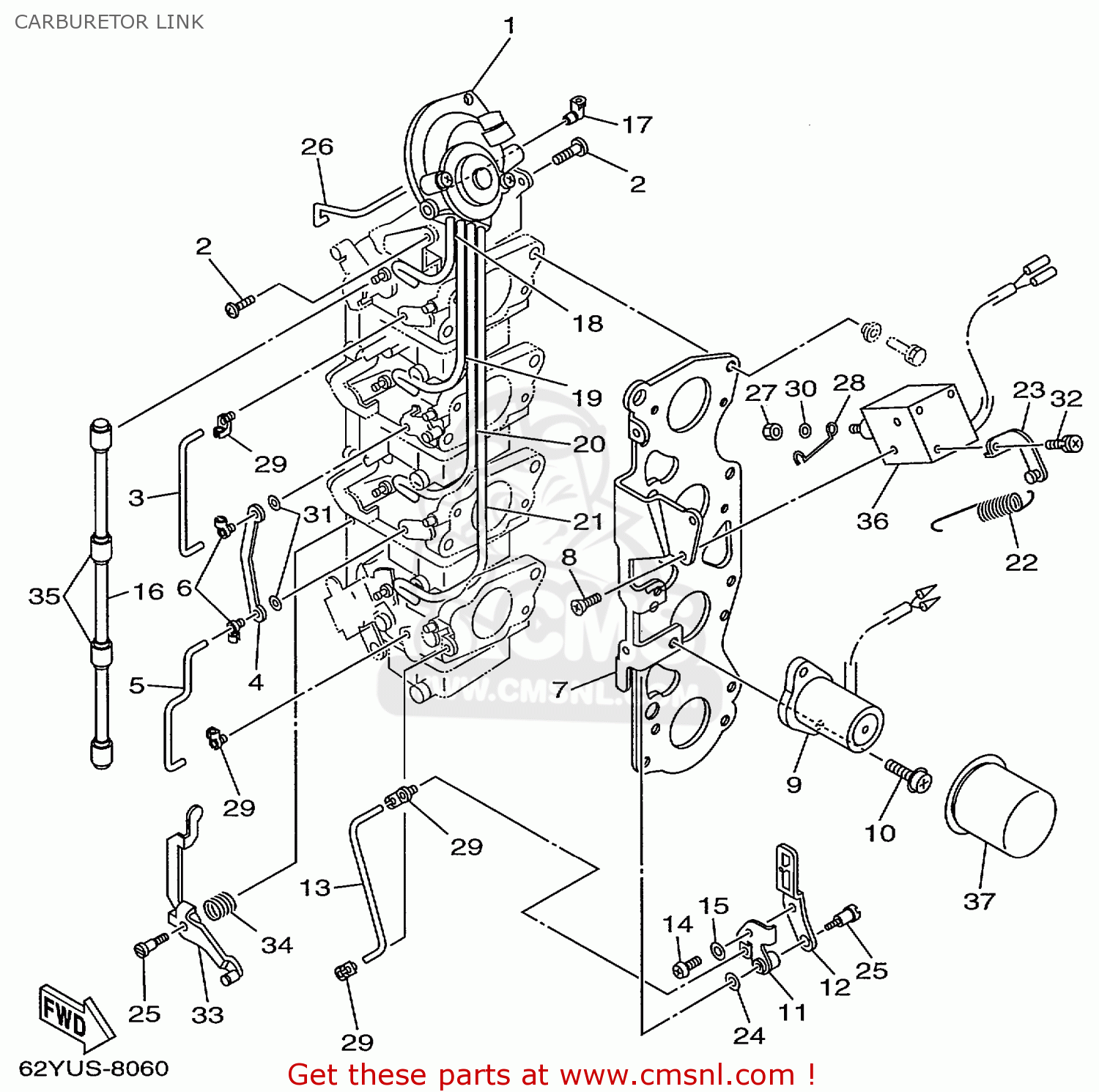 Wallpaper #Y2gHG5MBSpphPi3-9R5h243 Yamaha F40f50t50trx 1999 Carburetor Link Schematic Partsfiche