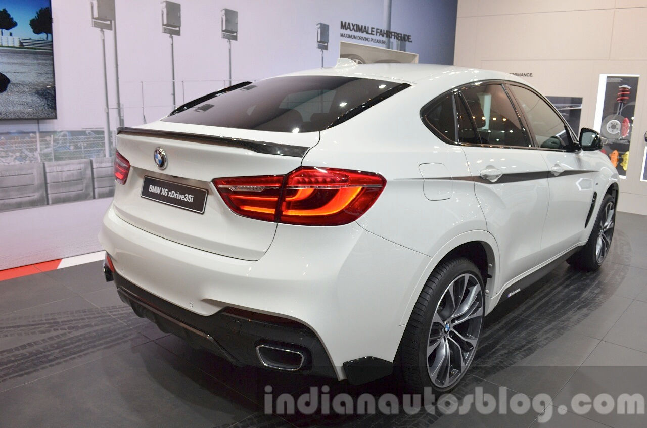 Wallpaper #8wCt1Y4BSdW8dNou1gl627 BMW X6 with M Performance Parts Spoiler and Rear Bumper at Iaa 2015
