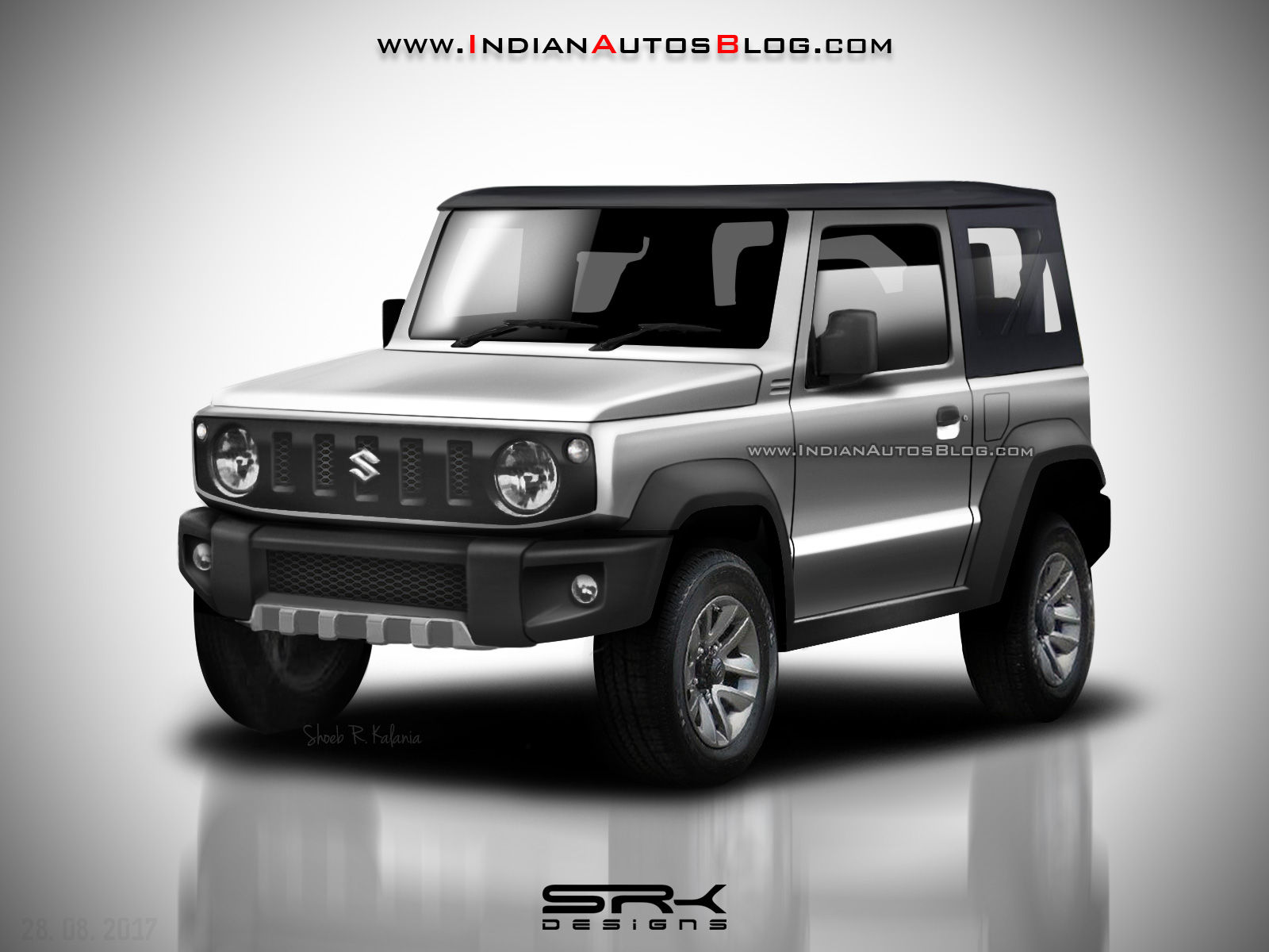 Wallpaper #MWcS55IBSpphPi3-zDYL91 Comments on Rear of the 2018 Suzuki Jimny Soft Top Rendering