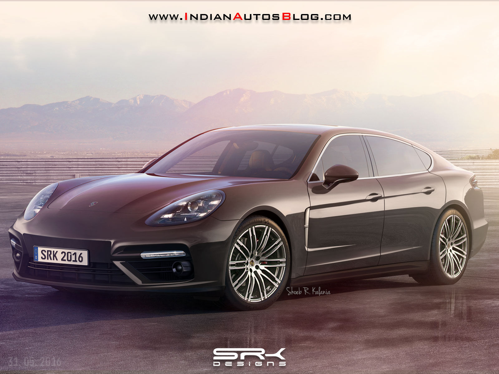 Wallpaper #SWea-JIBSpphPi3-LIr4183 2017 Porsche Panamera Rendering