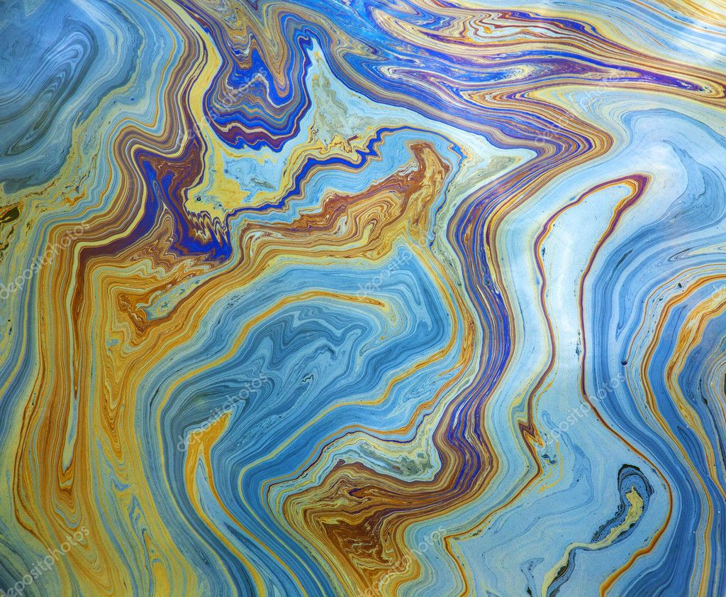 Wallpaper #9b753 Original Rainbow Oil Slick Acrylic Pour Painting on Etsy