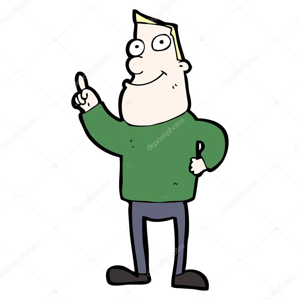 Wallpaper #k2eg8pIBSpphPi3-sXFs312 Man Making Point Cartoon Stock Vector Lineartestpilot 13574958