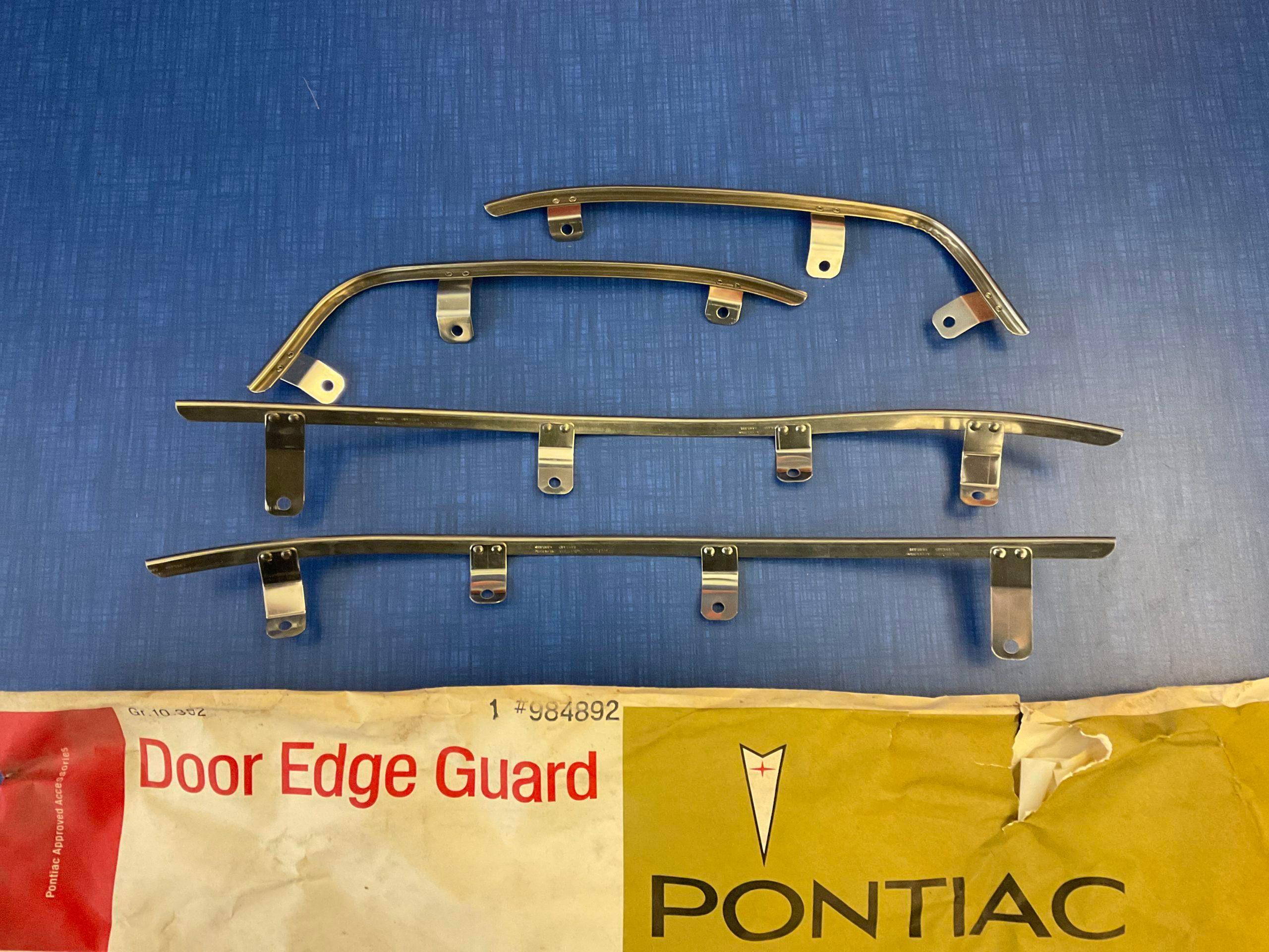 Wallpaper #Zh2mLZMBlOZrFDOkItH591 1968 1969 Pontiac Nos Door Edge Guards Package Gm 984892