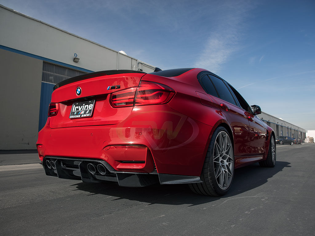 Wallpaper #lmcs95IBSpphPi3-BYV-28 Imola Red BMW F80 M3 Gets Gtx Diffuser Rw Carbons Blog