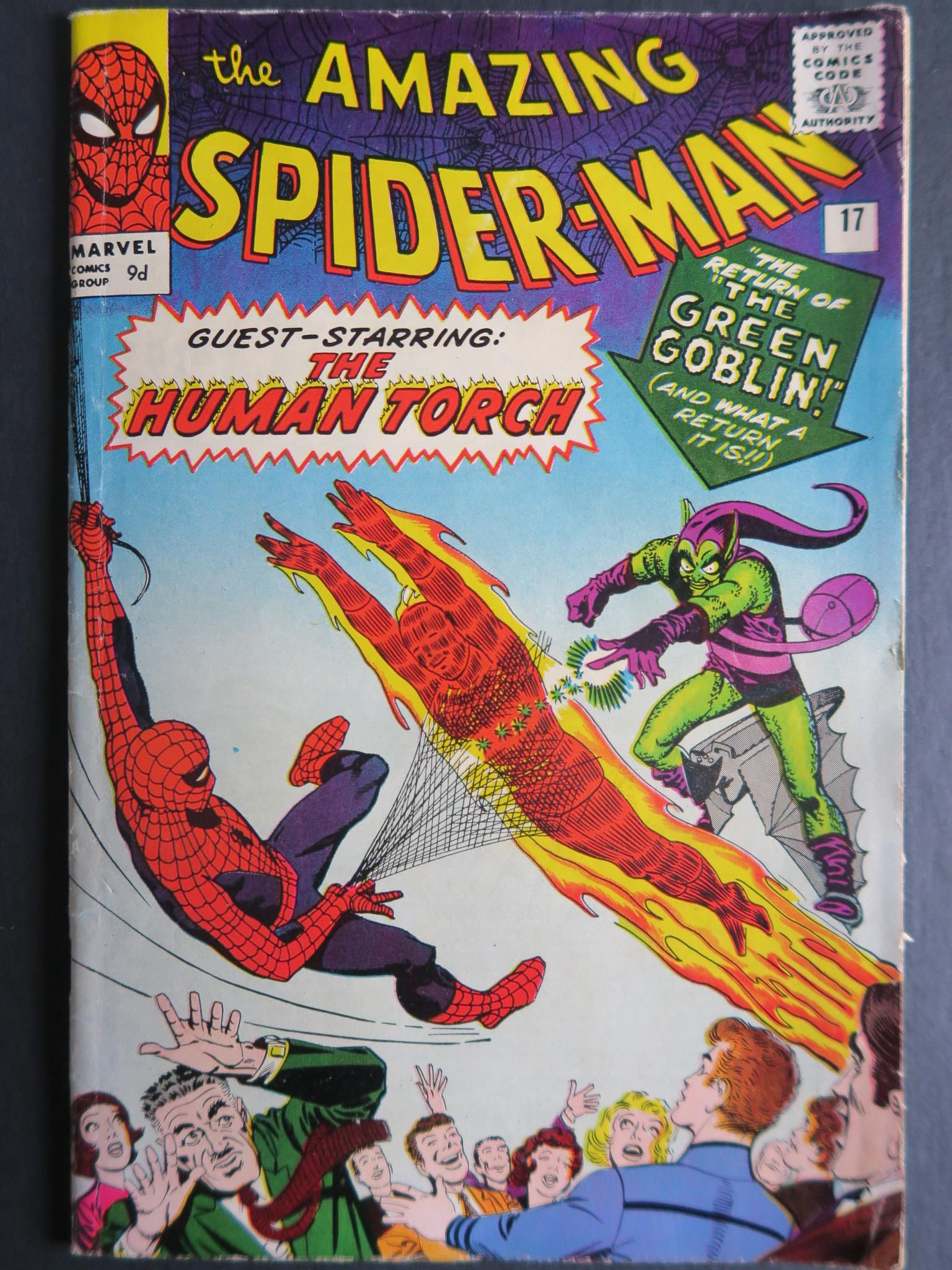 Wallpaper #_hGoM5MBXrlMTfB5tkq_161 Amazing Spider Man 17 Oct 1964 the Return of the Green Goblin