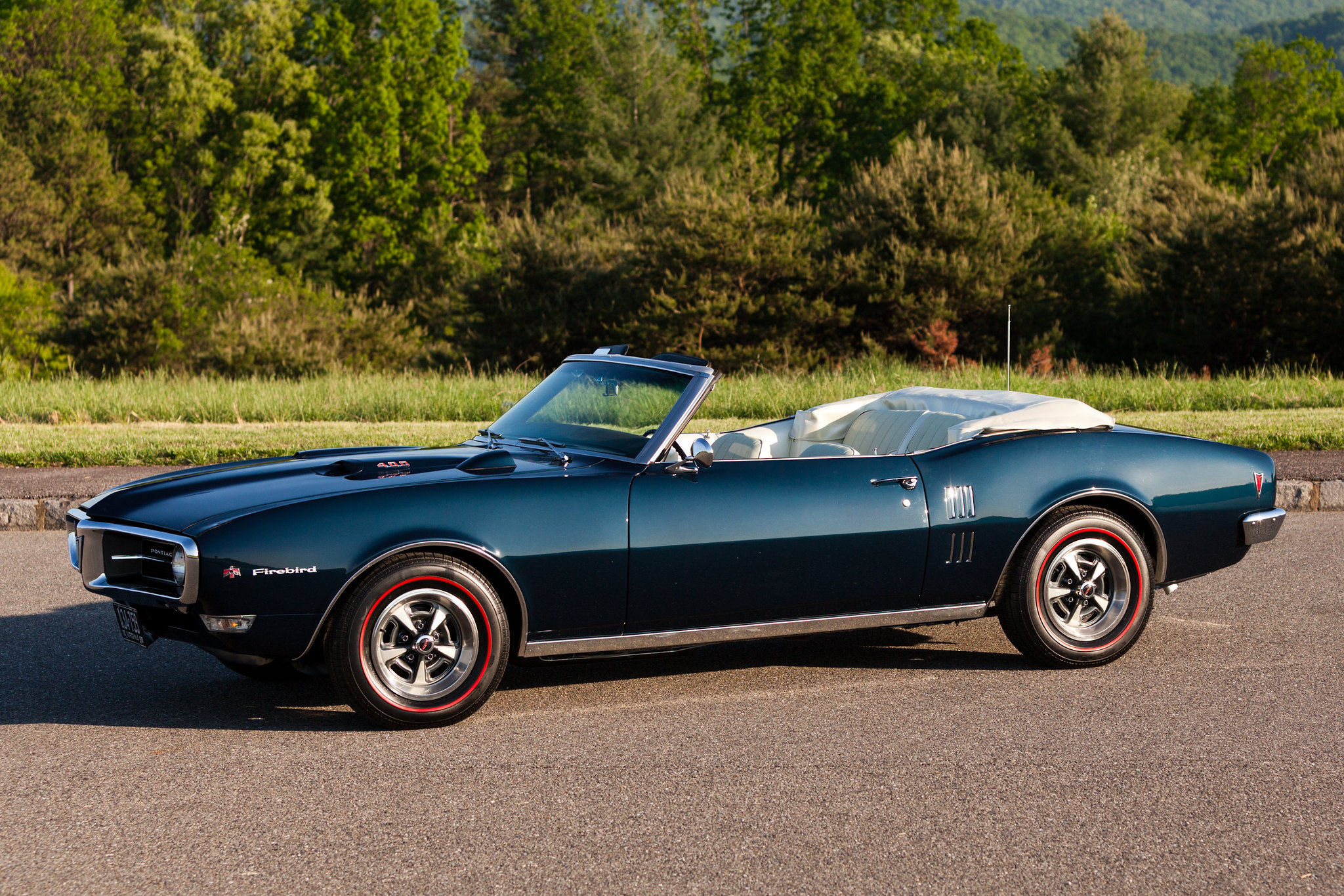 Wallpaper #Lbi625IBJvJKYCmEKvib136 1968 Firebird 400 Ho Convertible 4spd Aegean Blue First Gen