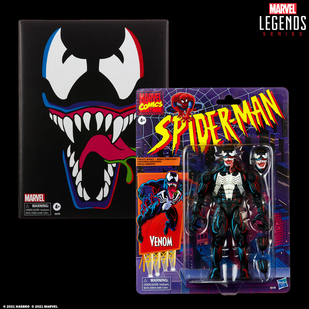 Wallpaper #ZfTCOpMBKFX8bn3reHmO143 Hasbro Marvel Legends Retro Card Venom Revealed for Pulsecon 2021 Fwoosh