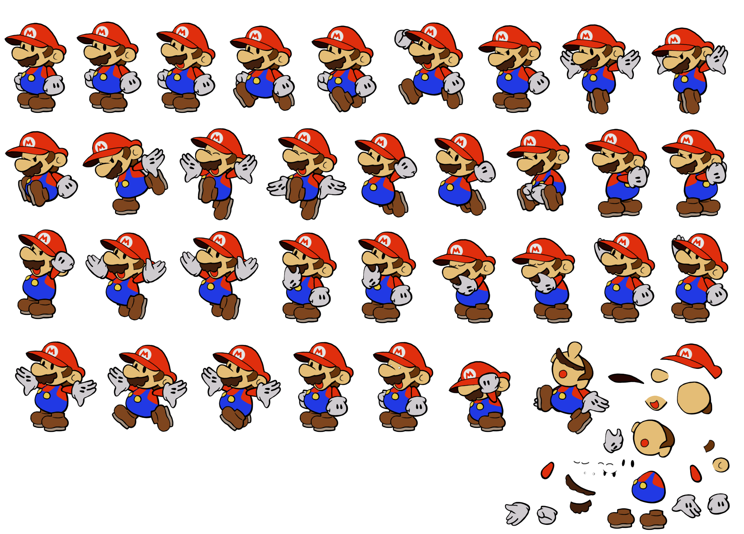 Wallpaper #cc85f Custom Classic Sonic Sprite Sheet by Adanishedgehog2011 on Deviantart