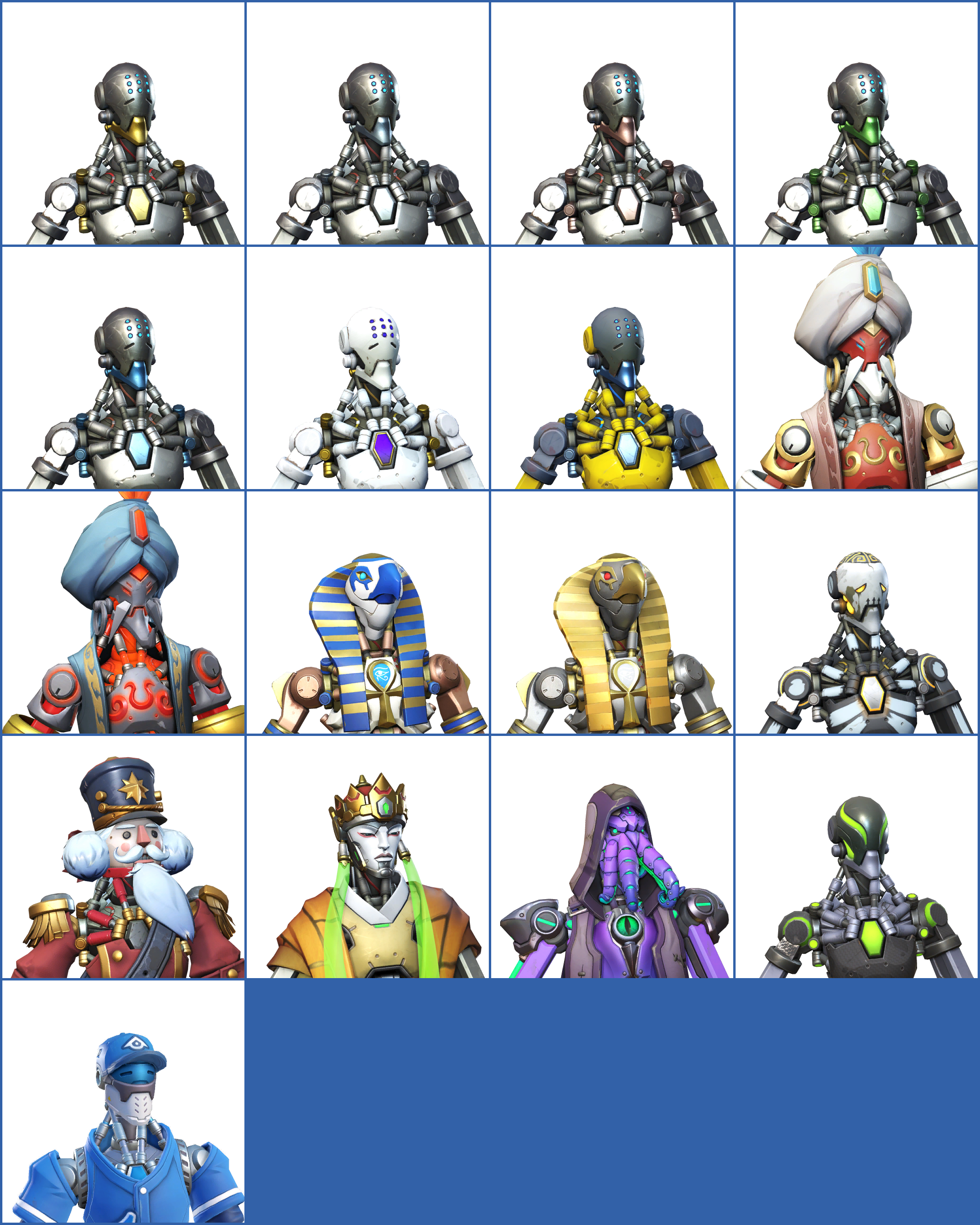 Wallpaper #Y2dsAJMBSpphPi3-2qYK370 The Spriters Resource Full Sheet View Overwatch Zenyatta
