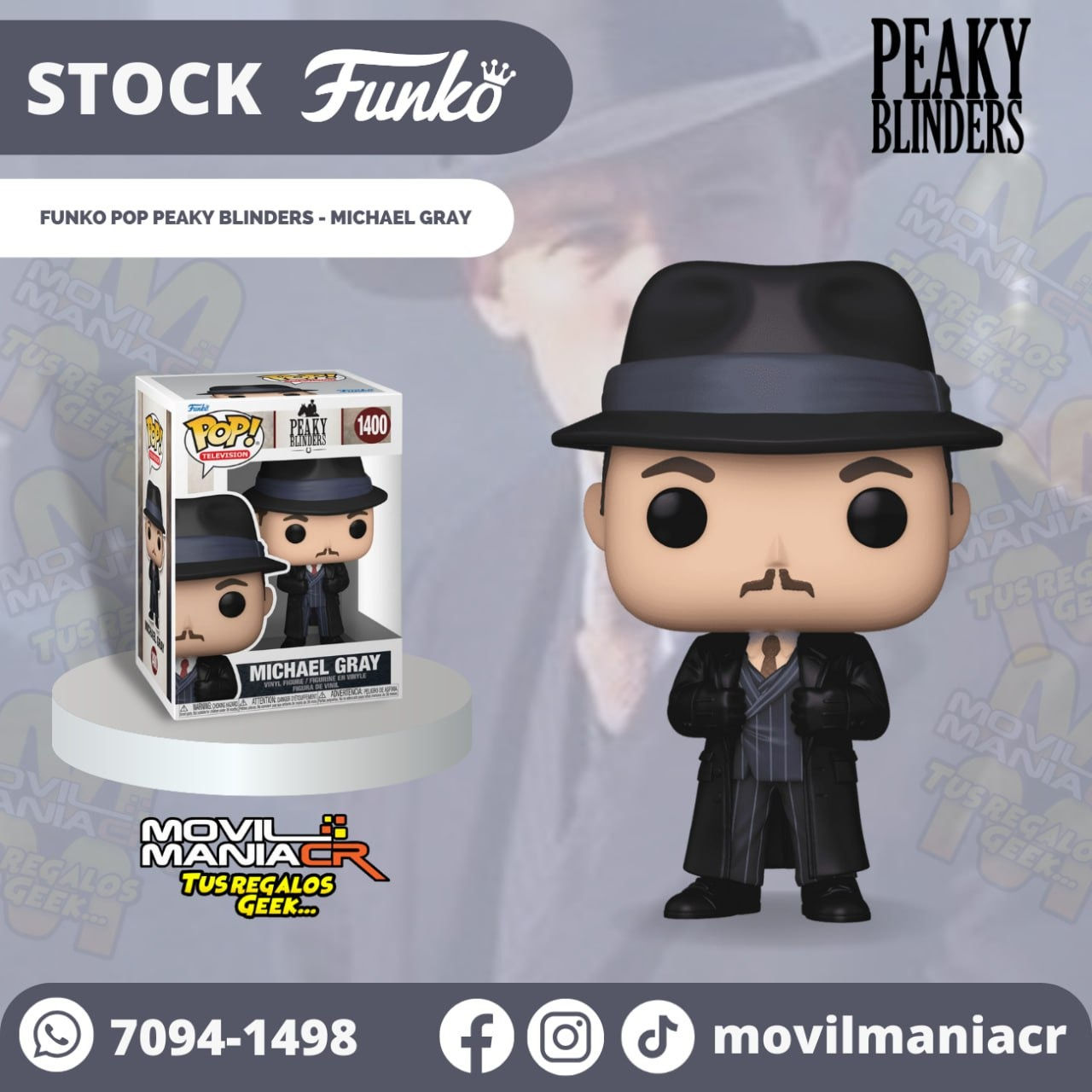 Wallpaper #zWdQ-ZIBSpphPi3-lozD389 Funko Pop Peaky Blinders Michael Gray 1400