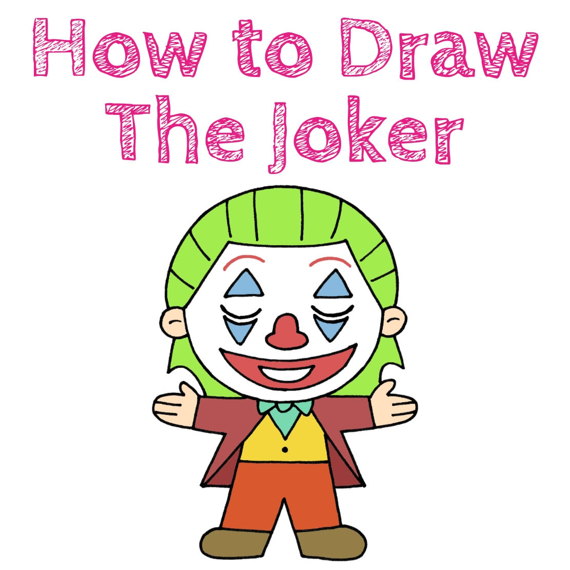 Wallpaper #NywrSZMB0E1QgA7wJvLh36 How to Draw the Joker Draw for Kids
