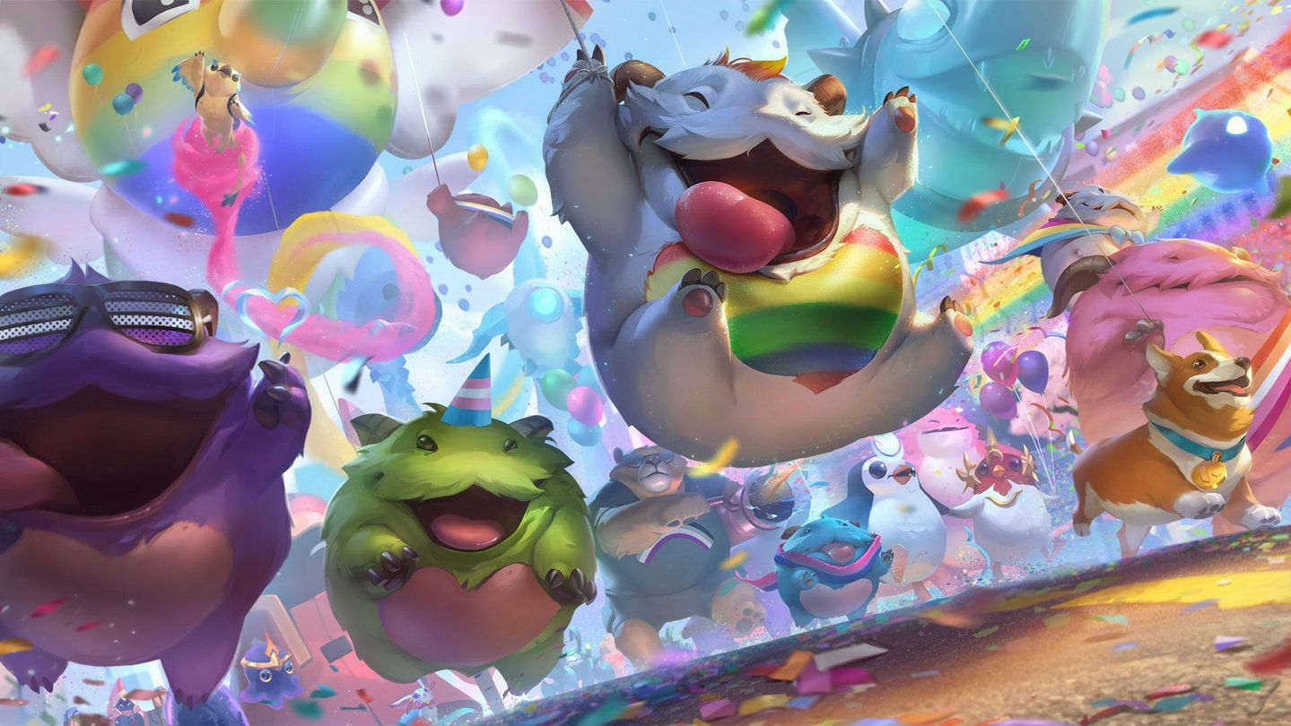 Wallpaper #ZeoIVZMBlwTYPL18TgwB178 Celebrating Pride with You Riot Games