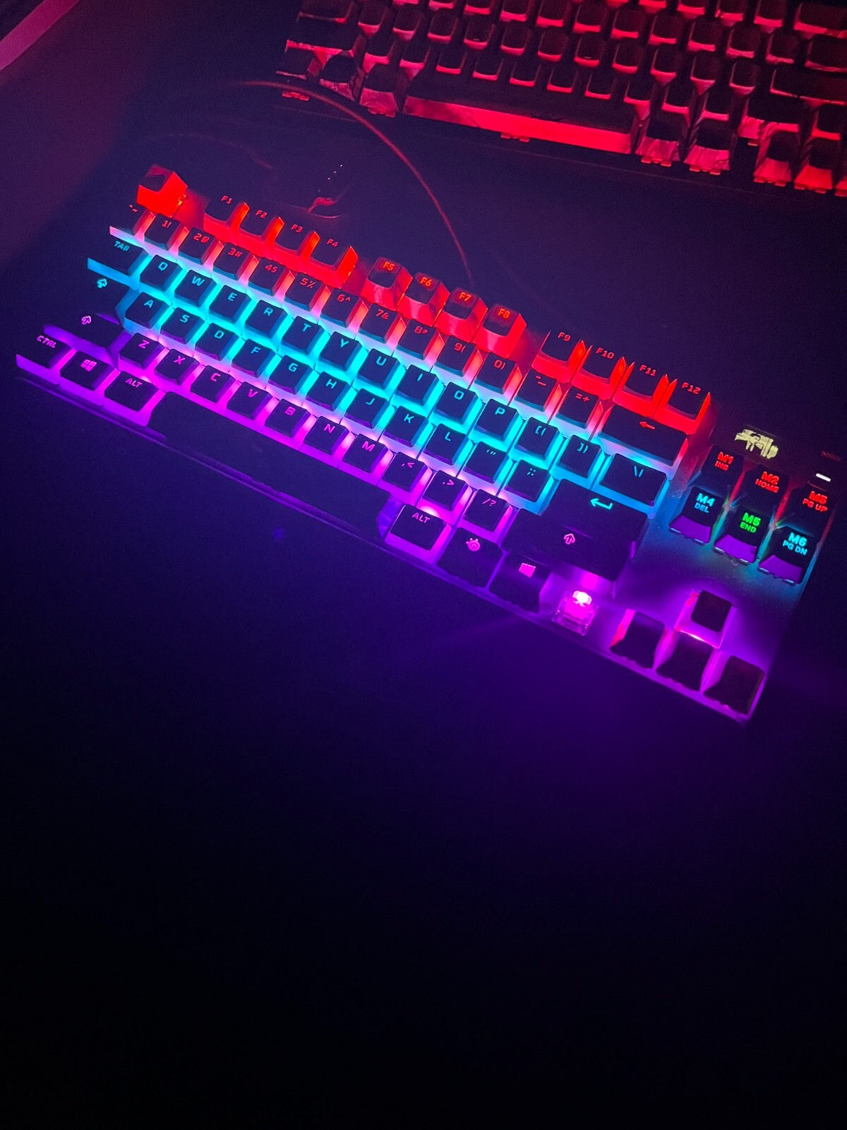 Wallpaper #D2deEZMBSpphPi3-Sff_181 Used Steelseries Apex Pro Tkl Wired Keyboard OLED Display See