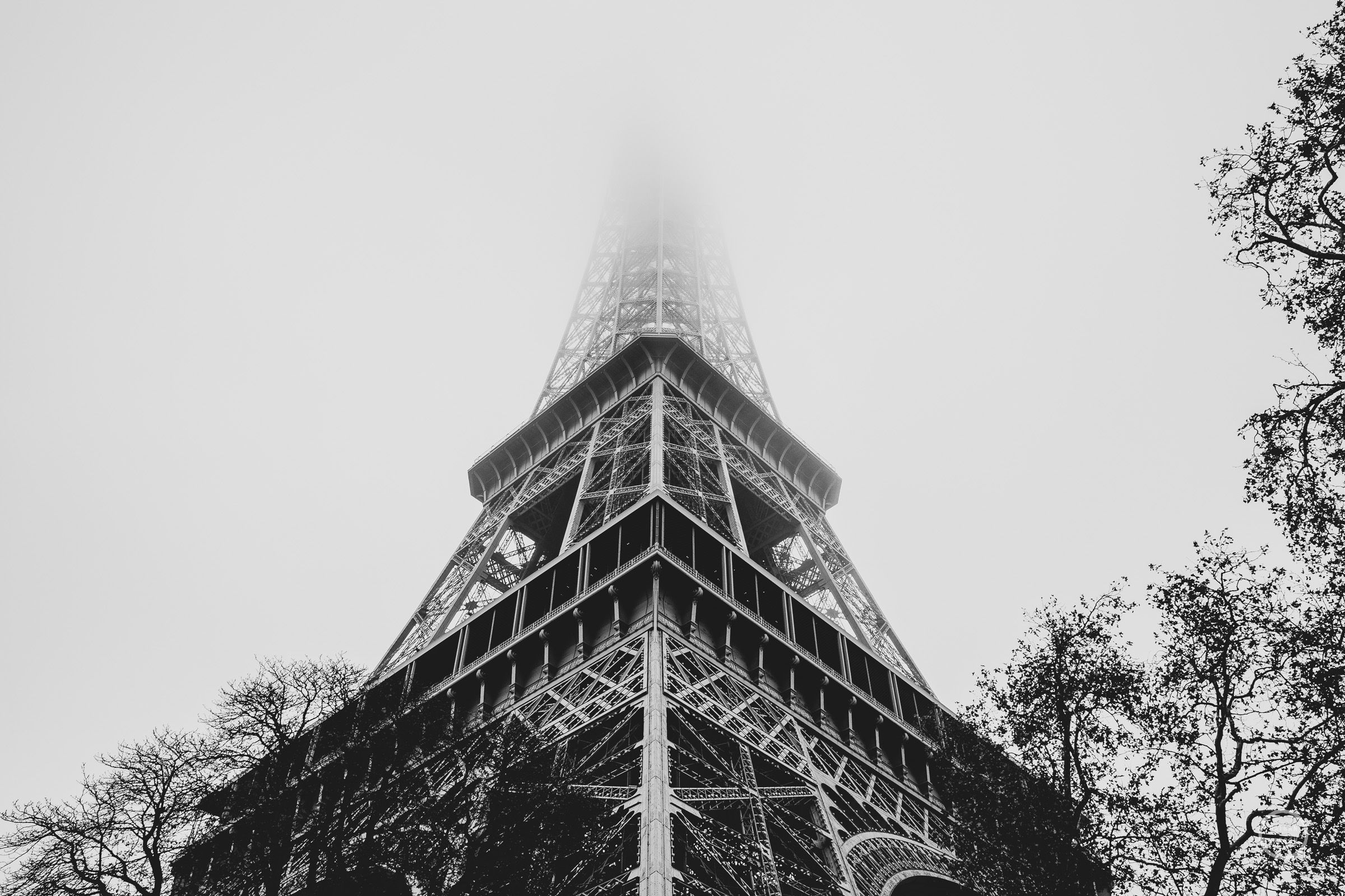 Wallpaper #J_SsOZMBKFX8bn3rb3cN340 Eiffel in Paris Clouds France Nathan Larson Photography