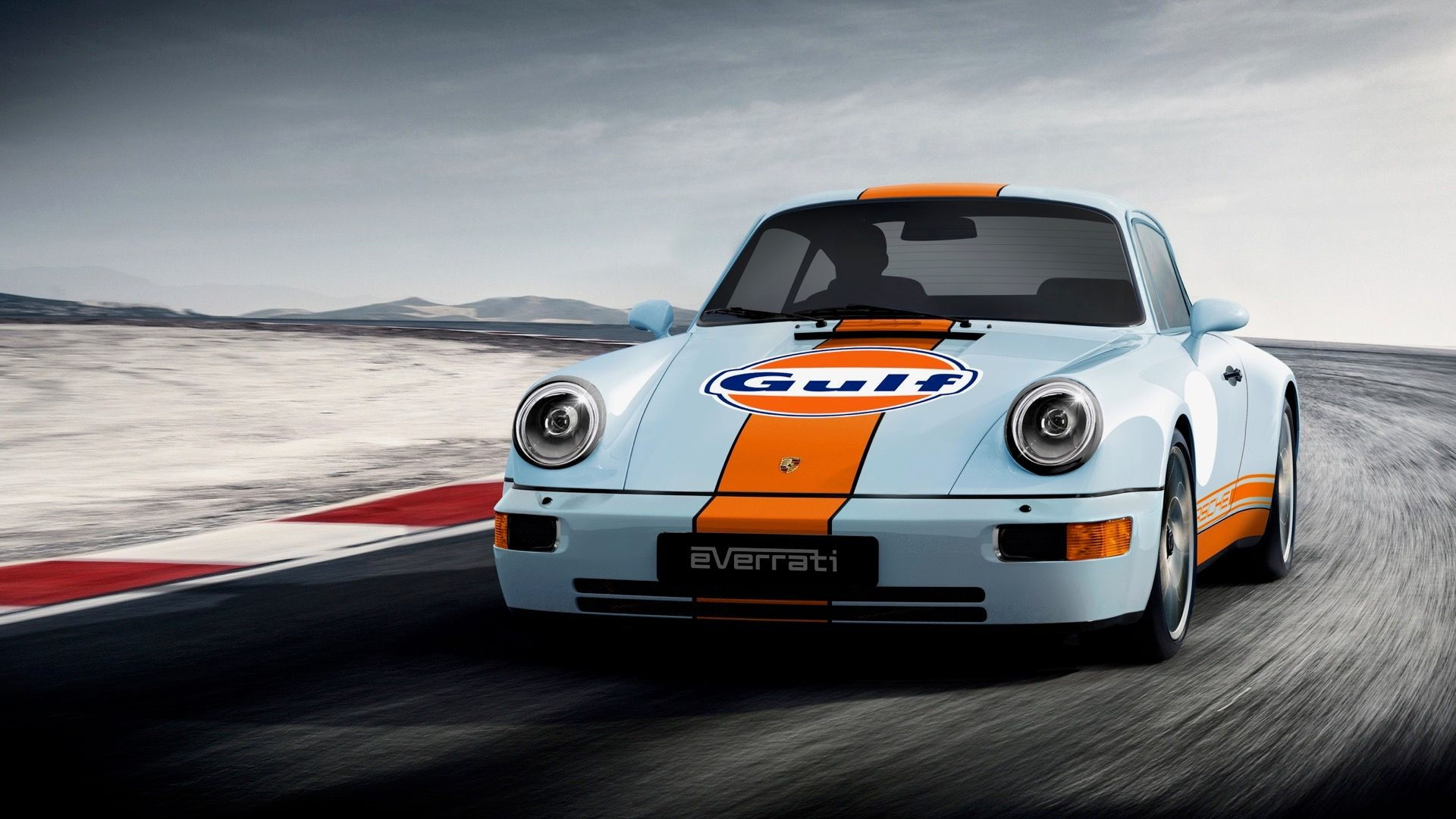 Wallpaper #AfQeOpMBKFX8bn3rS3hl33 Electrify Your Porsche 911 in Stealth by Giving It a Gulf Oil Livery