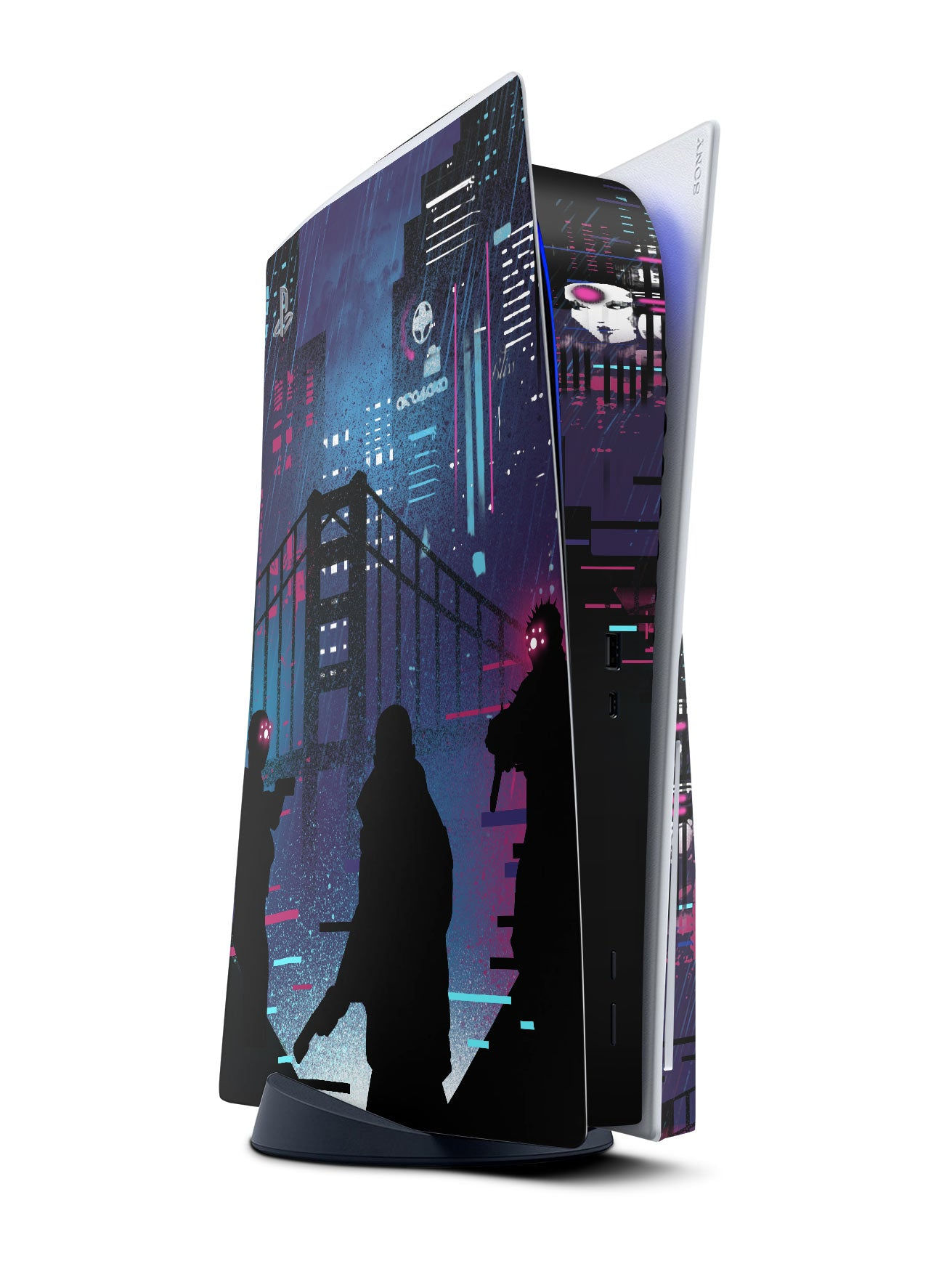 Wallpaper #hRpcUZMB1yWOL4qg0YG610 Mr Silverhand PS5 Console Skin Inspired by Cyberpunk 2077 Vgf Gamers