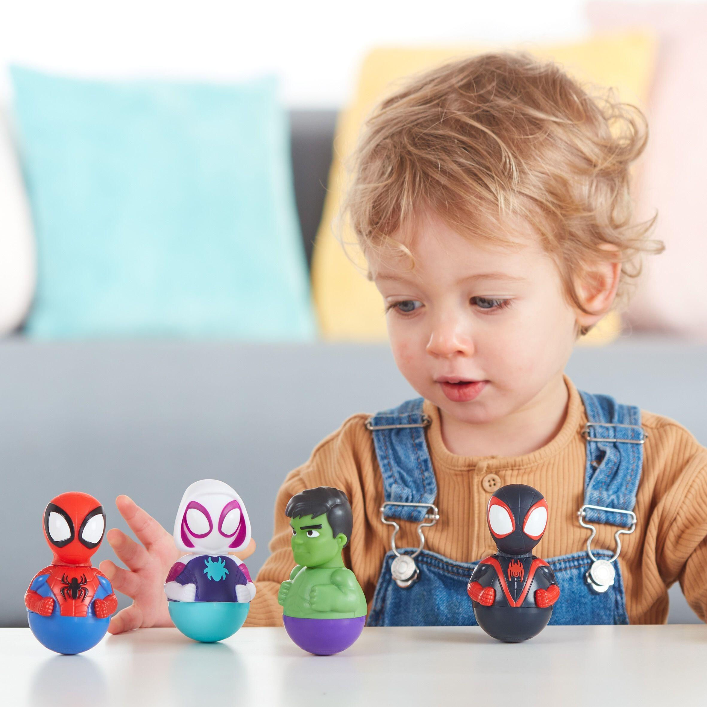 Wallpaper #xfSCOpMBKFX8bn3rw3gp312 Spidey His Amazing Friends Weebles Figures Assorted Top Pick Toys