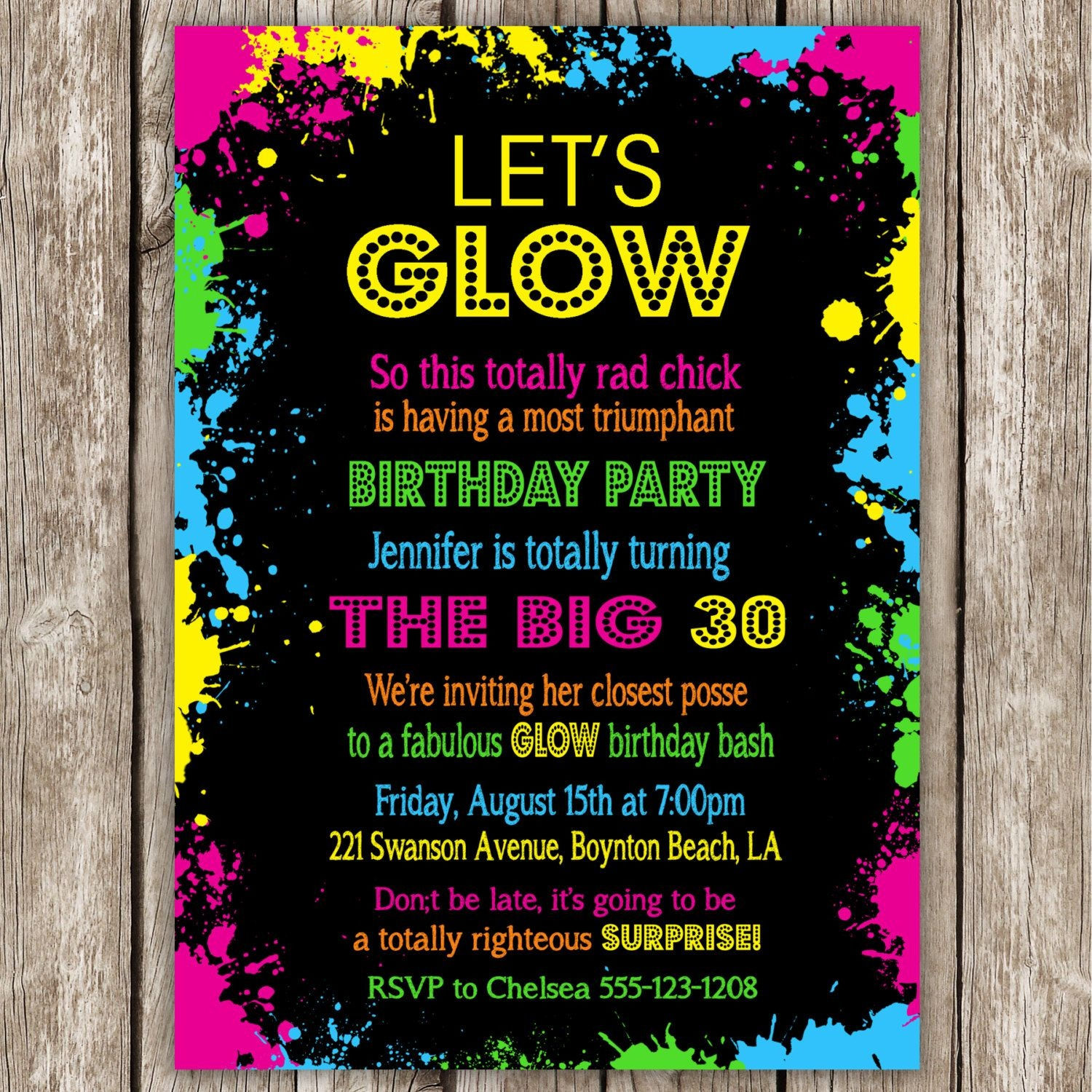 Wallpaper #3mcL6pIBSpphPi3-uUR946 Free Glow in the Dark Party Invitations at Willie Crouse Blog