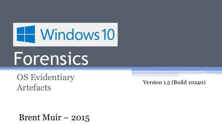 Wallpaper #Wbj53JIBJvJKYCmE4v6h174 Windows 10 Forensics Os Evidentiary Artefacts