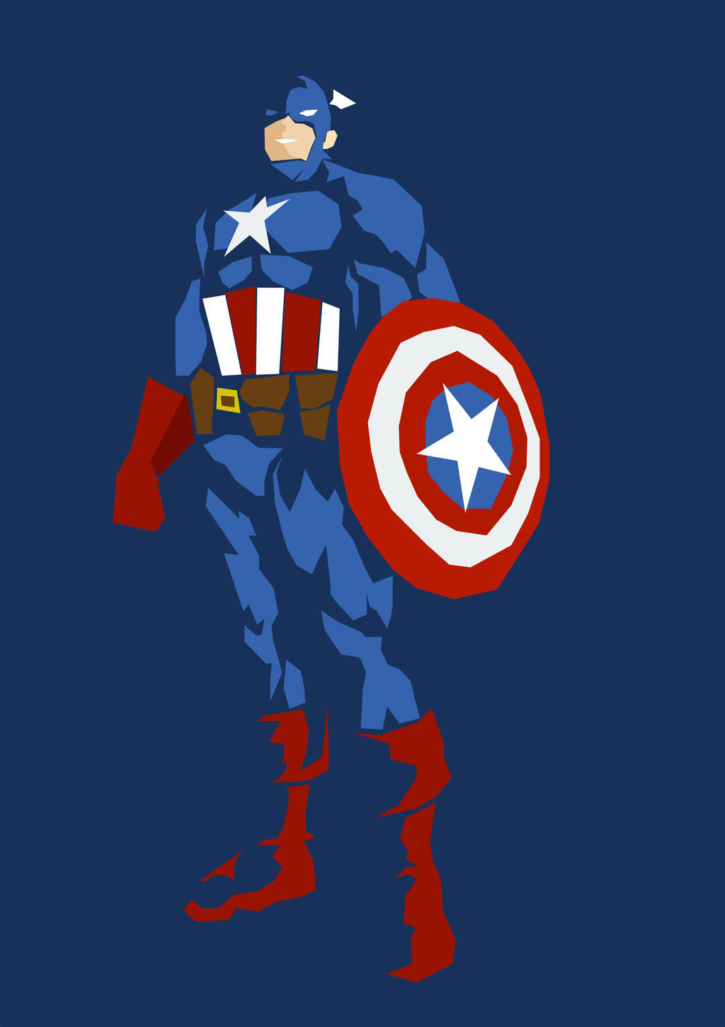 Wallpaper #X6WyOJMBVBiSkHCa345X42 Captain America by 8 Bitearth on Deviantart