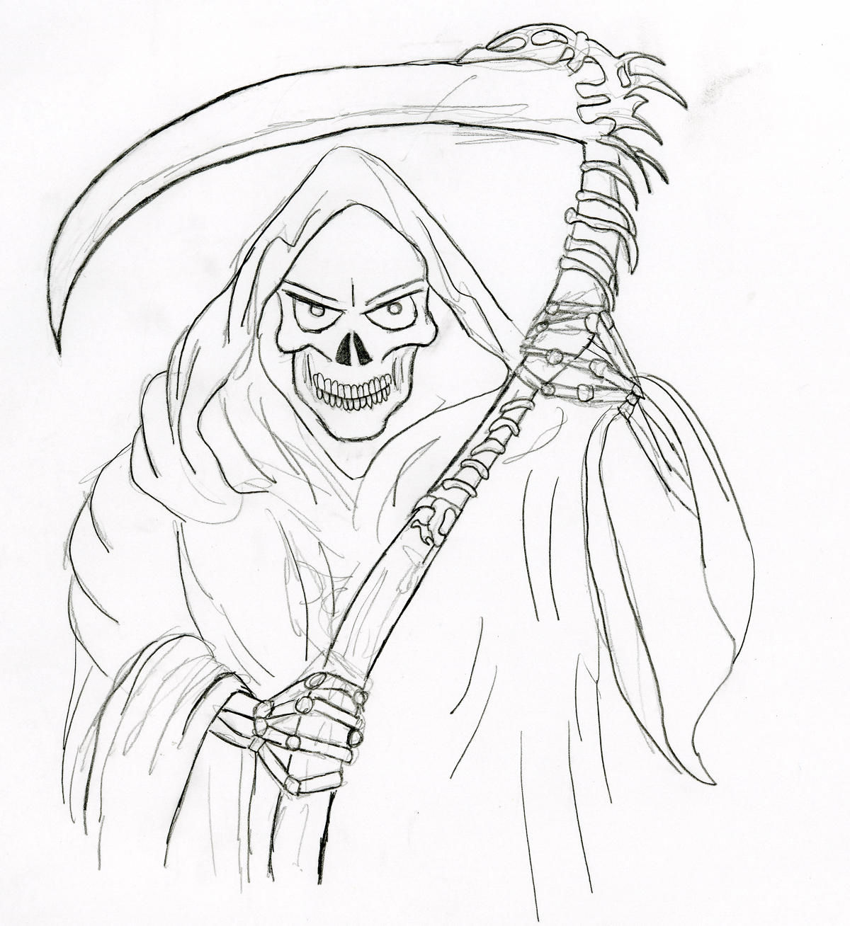 Wallpaper #OBqEUJMB1yWOL4qgwYA7235 Grim Reaper Drawing Pencil Coloring Pages