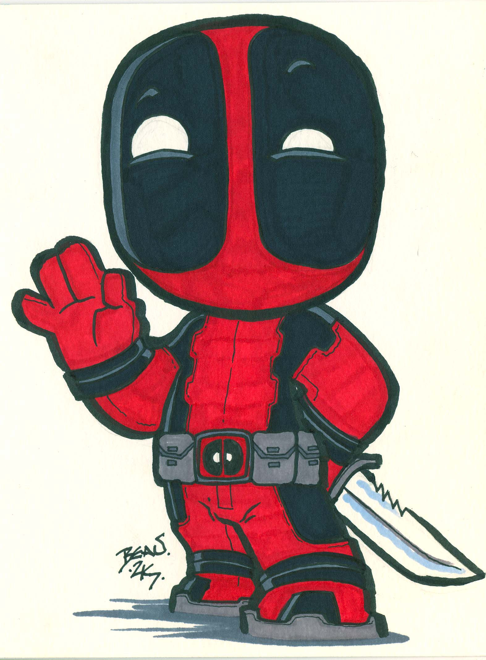 Wallpaper #NBlDDo8BtGB6xQ78o1kJ45 Pin by Caitlin Cavin on Geekery Chibi Marvel Deadpool Drawing