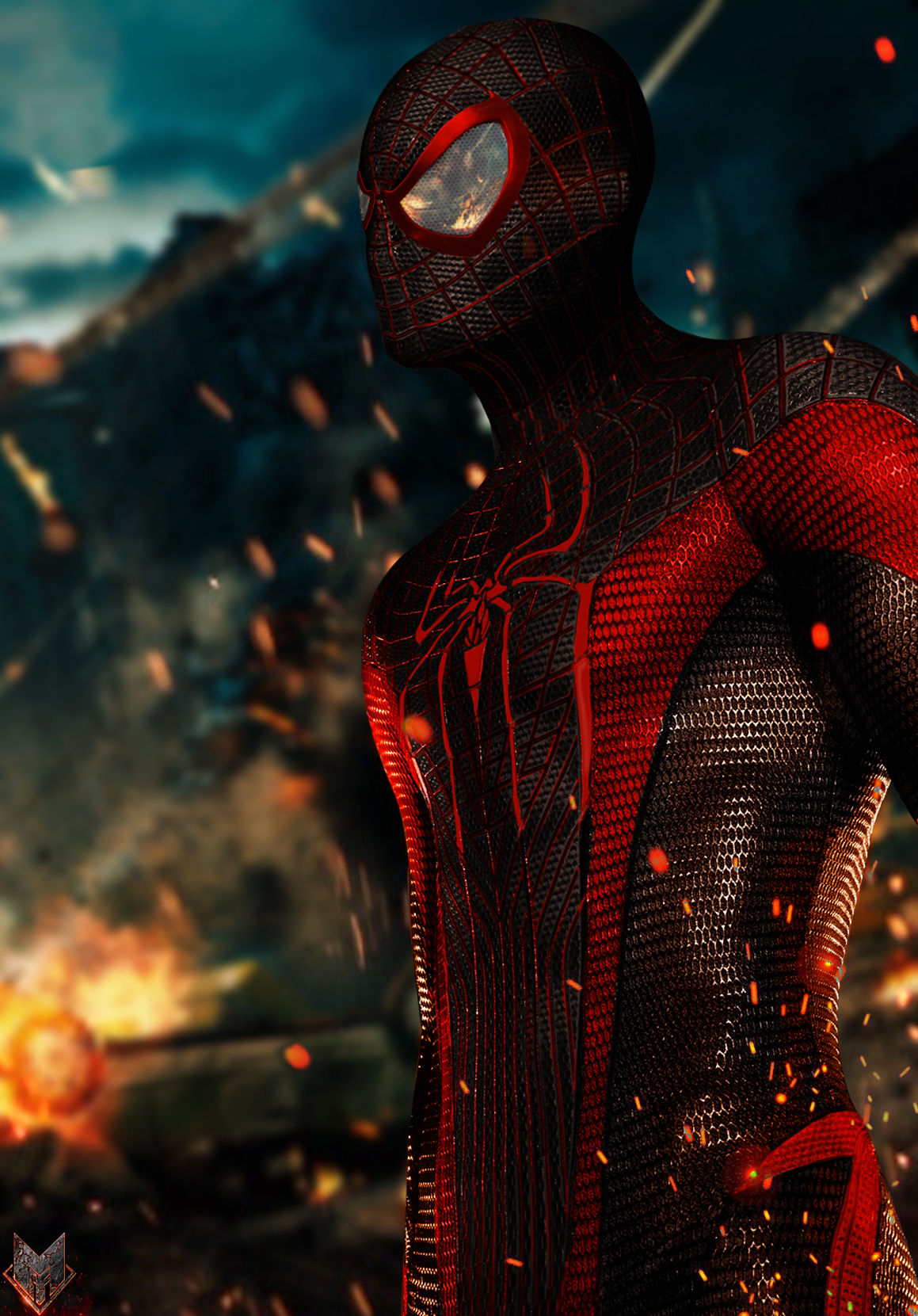 Wallpaper #g_8Ka5MB3lSXT3zUPueS142 Miles Morales Ultimate Spider Man by Spidermonkey23 on Deviantart