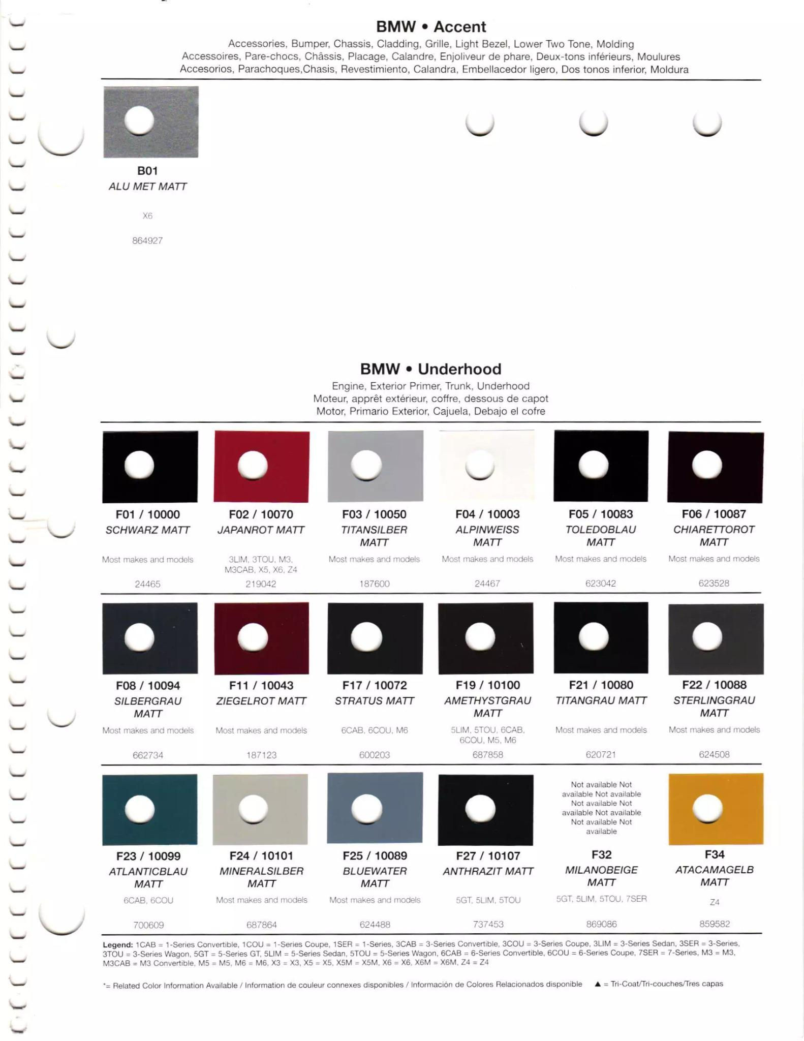 Wallpaper #bf9DaZMB3lSXT3zUf-Xy5 2011 BMW Paint Codes Color Charts