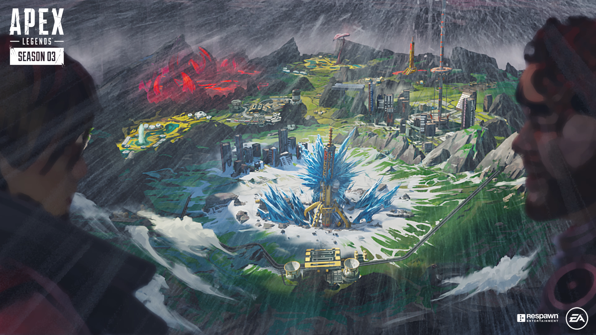 Wallpaper #UhkQA48BtGB6xQ7830vP19 Worlds Edge Map and Drop Locations Revealed Ahead of Apex Season 3