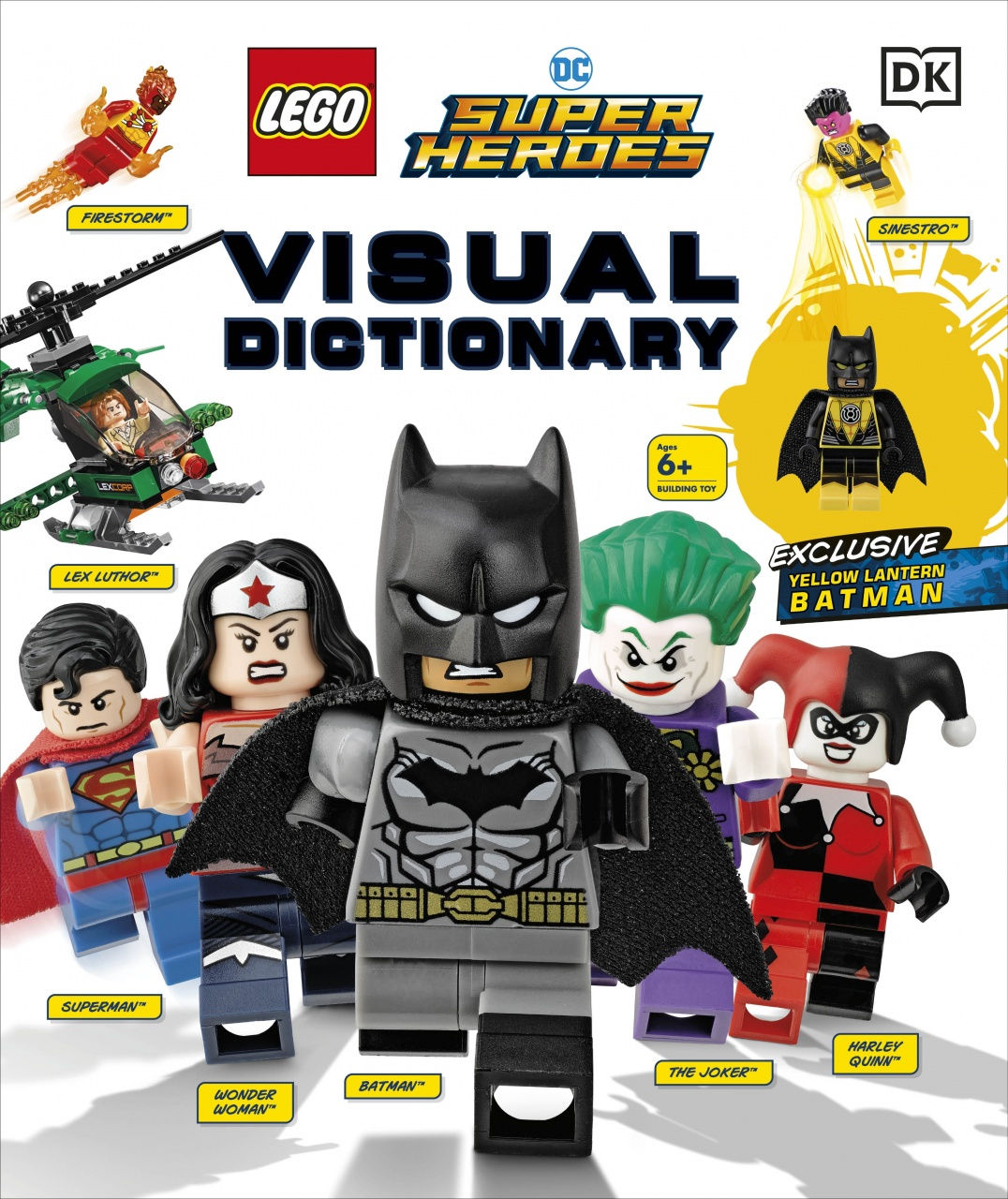 Wallpaper #EWiWFpMBSpphPi3-Jgx247 Lego DC Comics Super Heroes Visual Dictionary with Exclusive Yellow