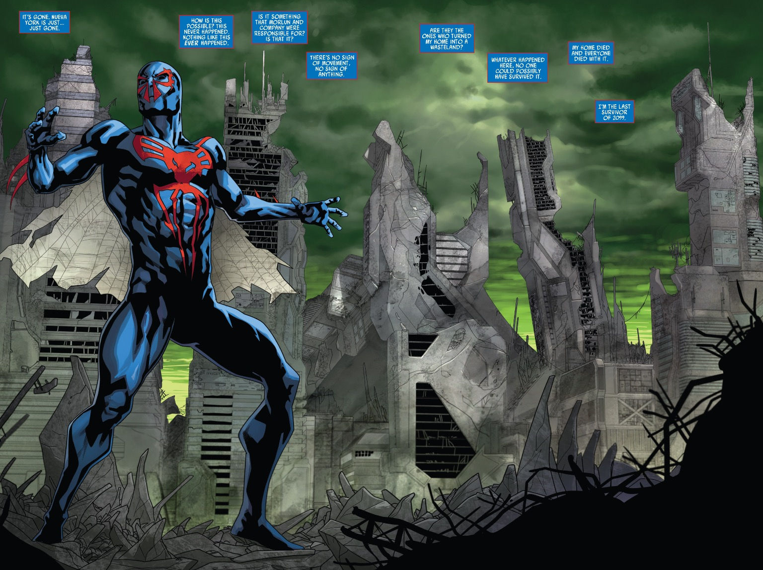 Wallpaper #JxmZBY8BtGB6xQ78LFI436 Review Spider Man 2099 9 and an Imperfect Future for Comics