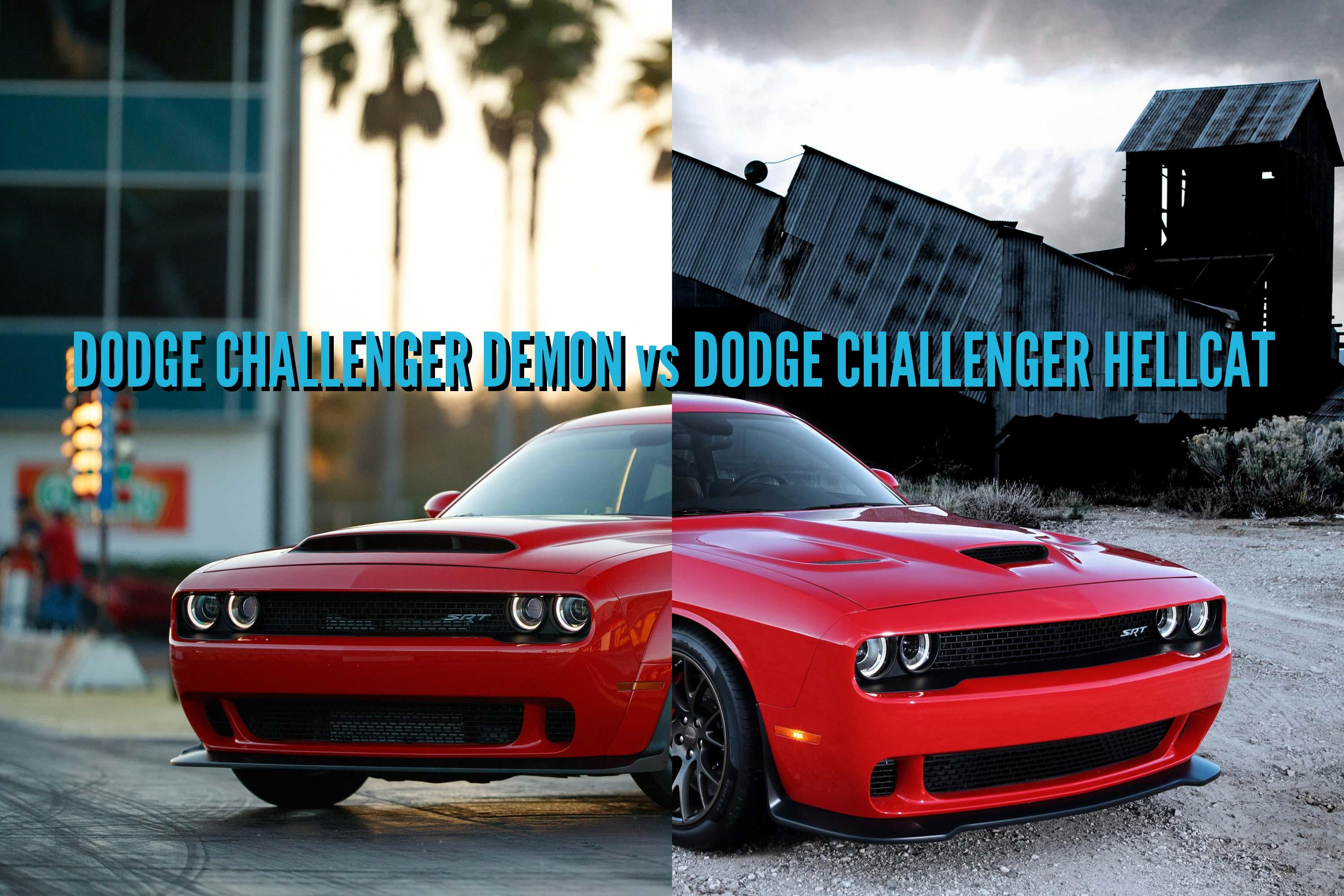 Wallpaper #Lmfr-5IBSpphPi3-fpa8185 2018 Dodge Challenger Demon vs Hellcat Comparison of Differences 282