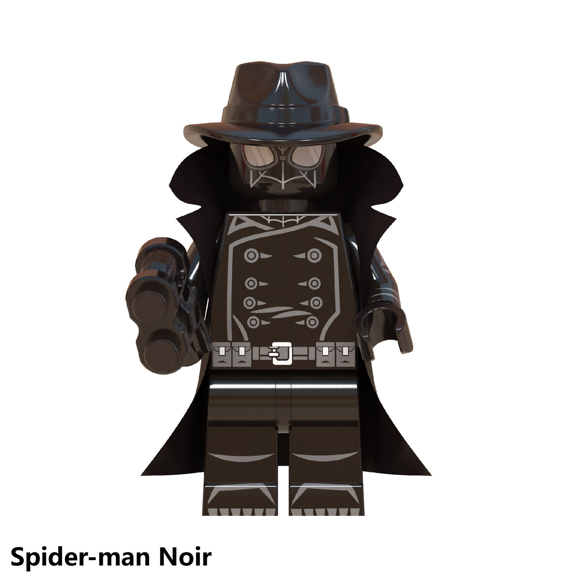 Wallpaper #SYu7dJcBcm9NJah-_Hbc2 Custom Spider Man Noir Minifigs Minifigures Fit Lego