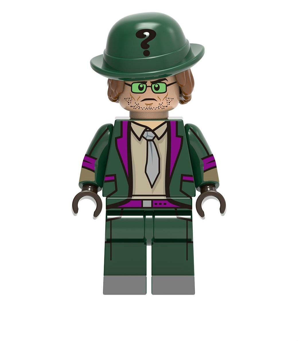 Wallpaper #B6WGN5MBVBiSkHCa7own6 01bigbricks Custom Riddler Minifigure Blocks Fit Lego