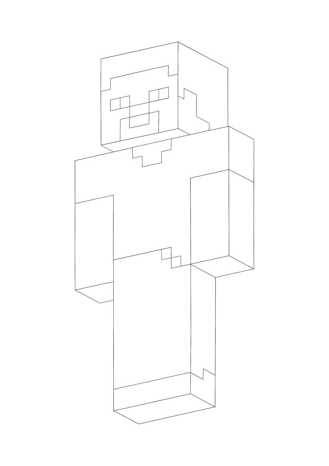 Wallpaper #a2coCpMBSpphPi3-tNPo266 Minecraft Herobrine Coloring Pages 2 Free Coloring Sheets 2021