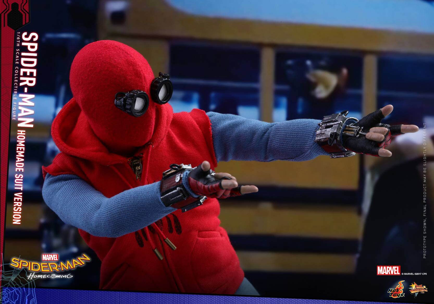 Wallpaper #t-_6S5MBMN-XEVvVqTyE58 Spider Man Homecoming Hot Toys Mostra Laction Figure Di Peter