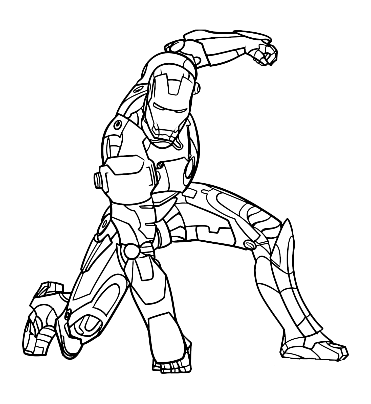 Wallpaper #-bkg3pIBJvJKYCmEzgMB89 Iron Man Iron Man in His Classic Pose After Landing