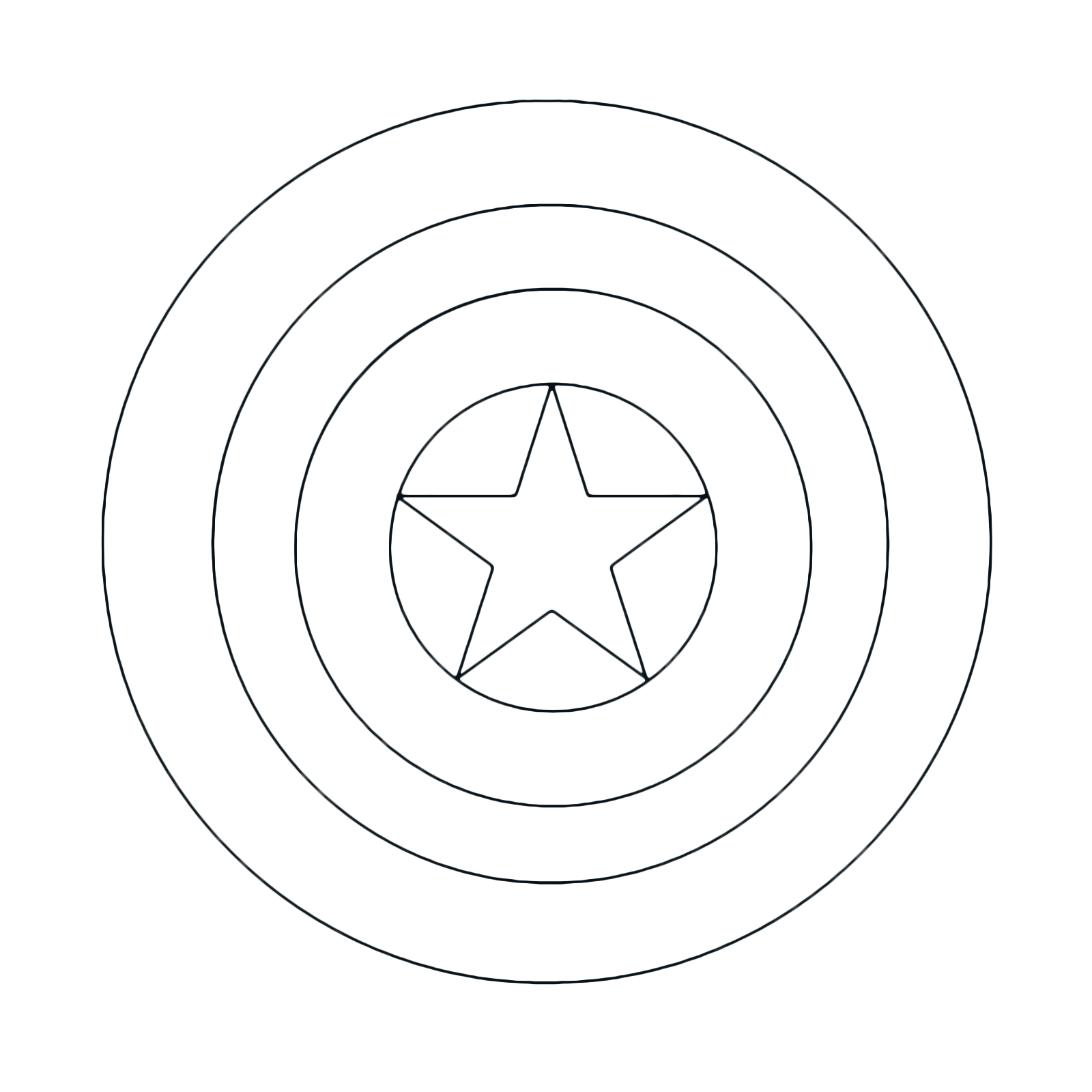 Wallpaper #KotudZcBcm9NJah-ZneA49 Captain America Shield Coloring Page Team Coloring