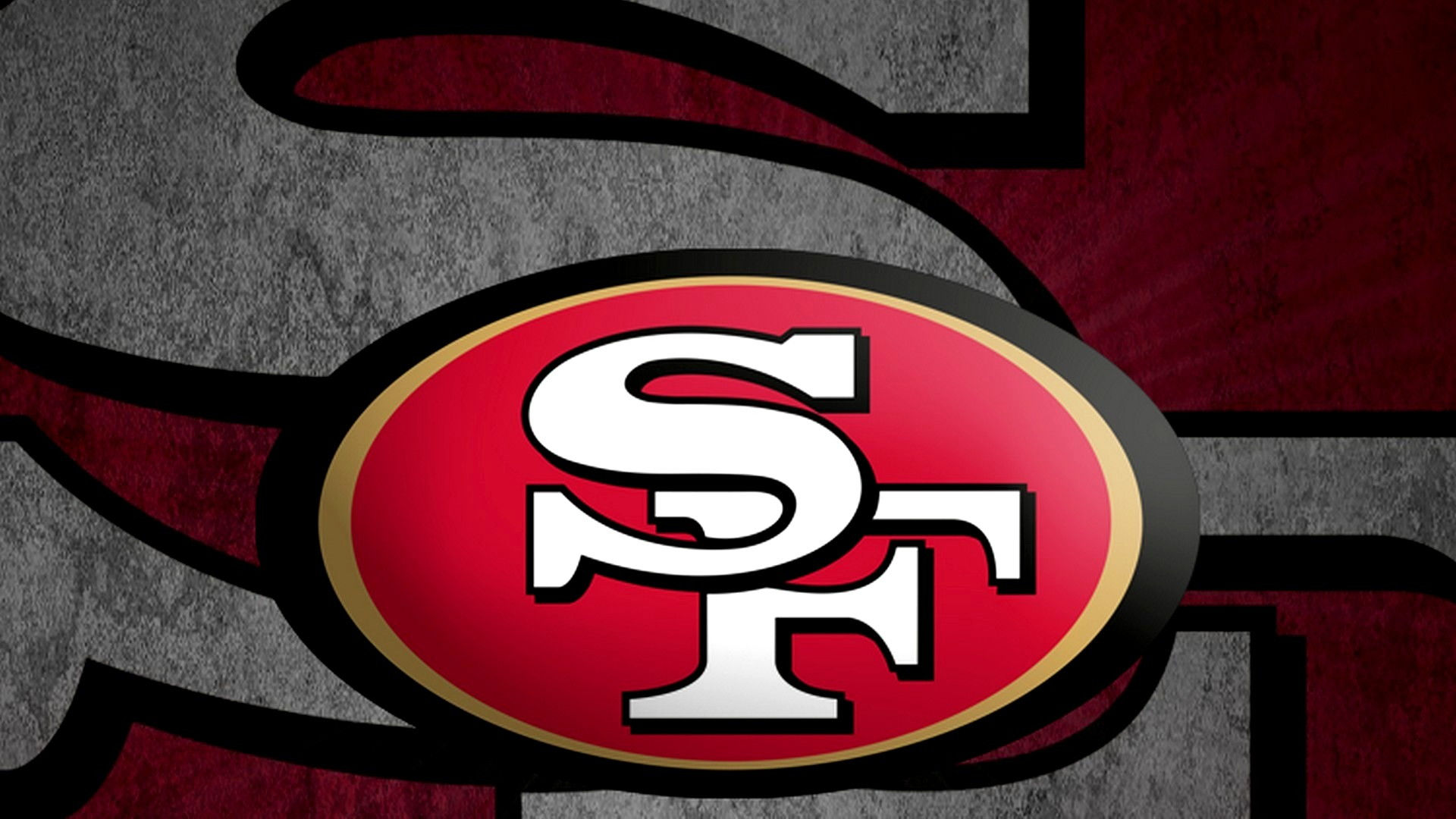 Wallpaper #bde60 Pin by the Deck on NFL 49ers Pictures San Francisco 49ers Logo San