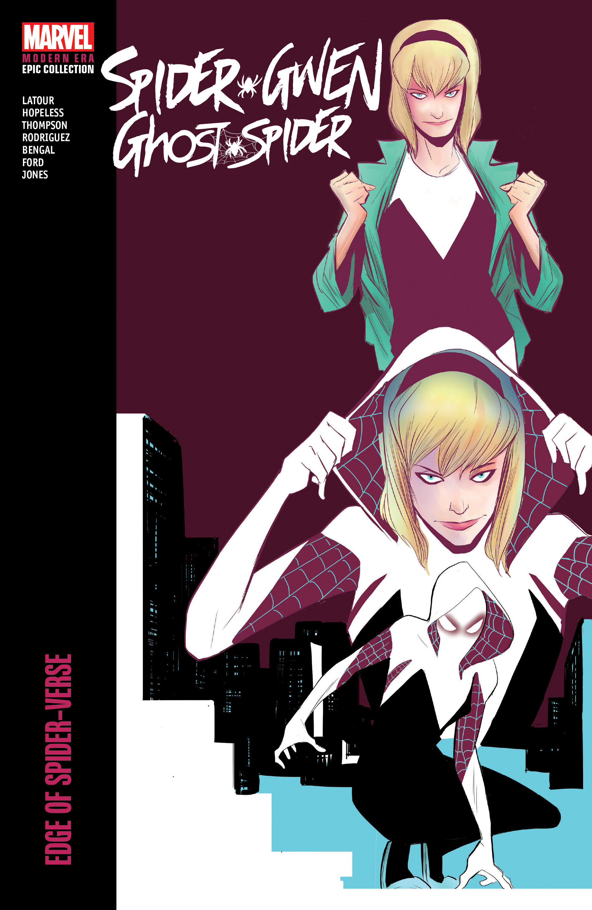 Wallpaper #F_SlOZMBKFX8bn3rEHfZ51 Spider Gwen Ghost Spider Modern Era Epic Collection Graphic Novel