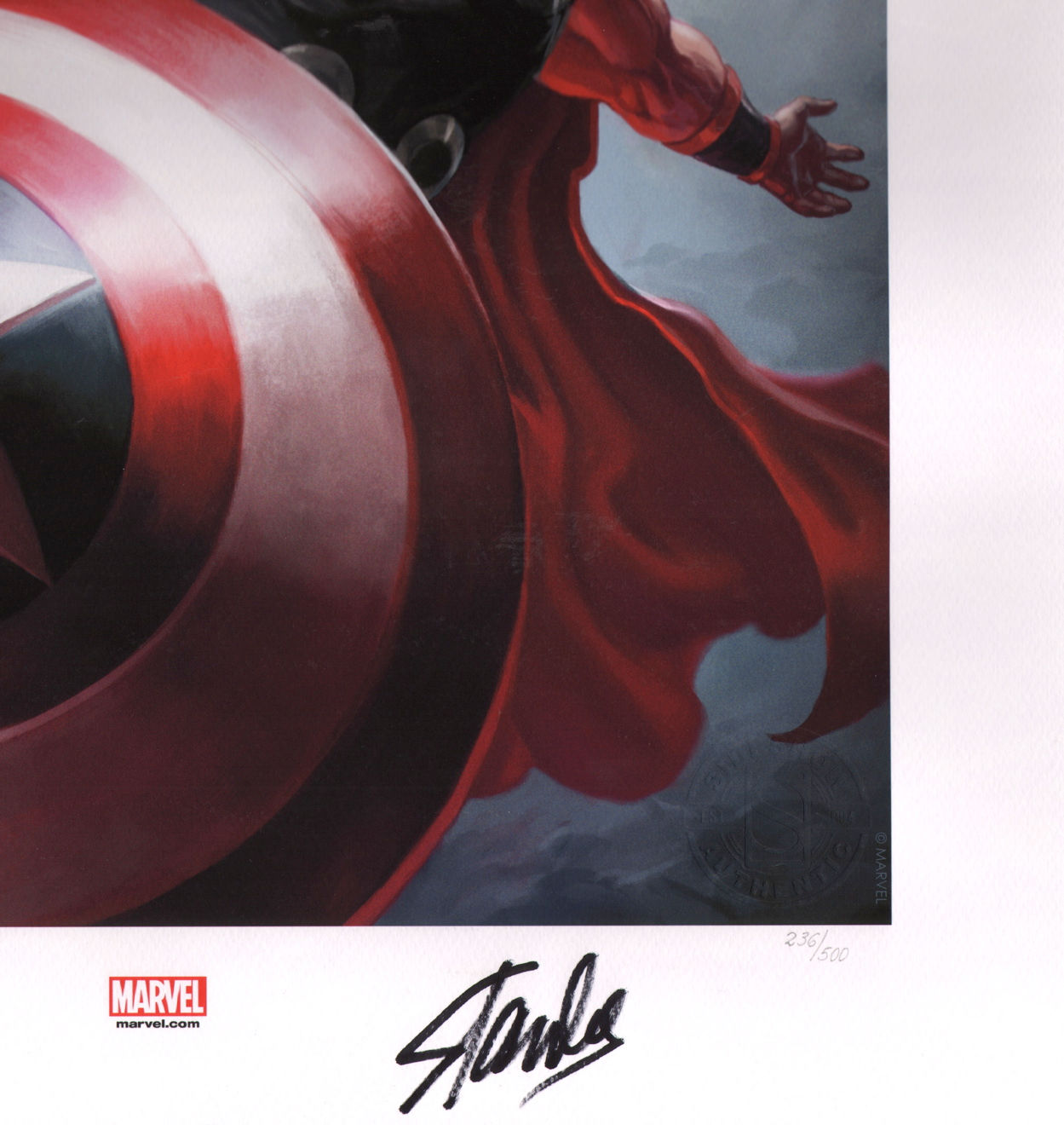 Wallpaper #Ln0R8Y4Bnwiau_P68Qg72 Captain America Autographed Picture Signing