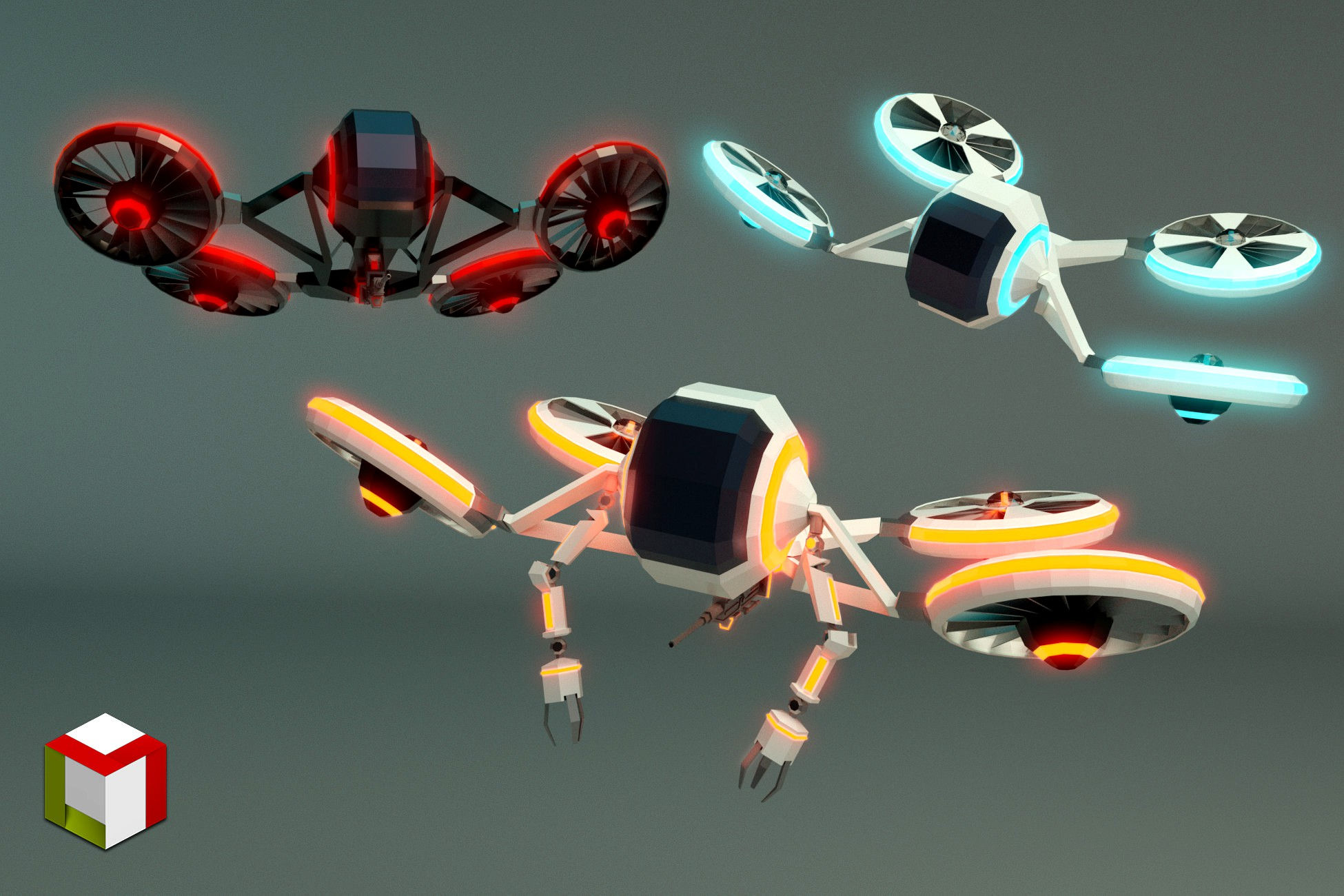 Wallpaper #eb723 Concept Sci Fi Drone Obj