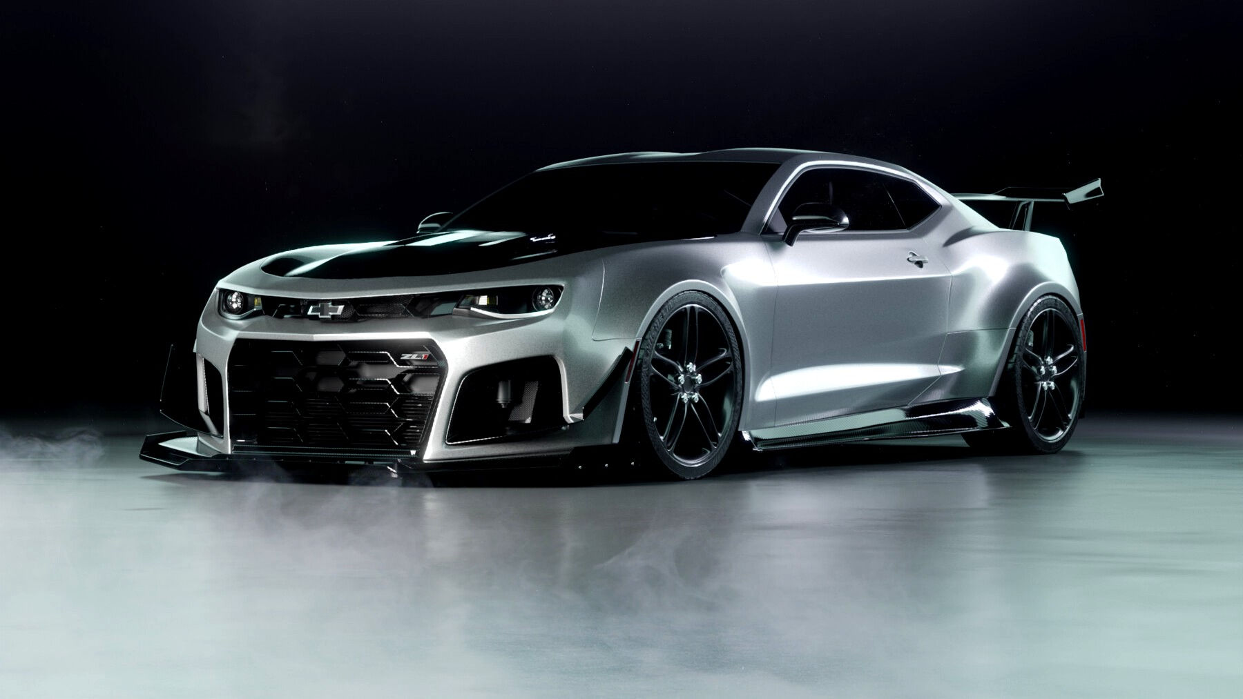 Wallpaper #jWiWF5MBSpphPi3-Jg-p284 Widebody Chevrolet Camaro Zl1 3D Model
